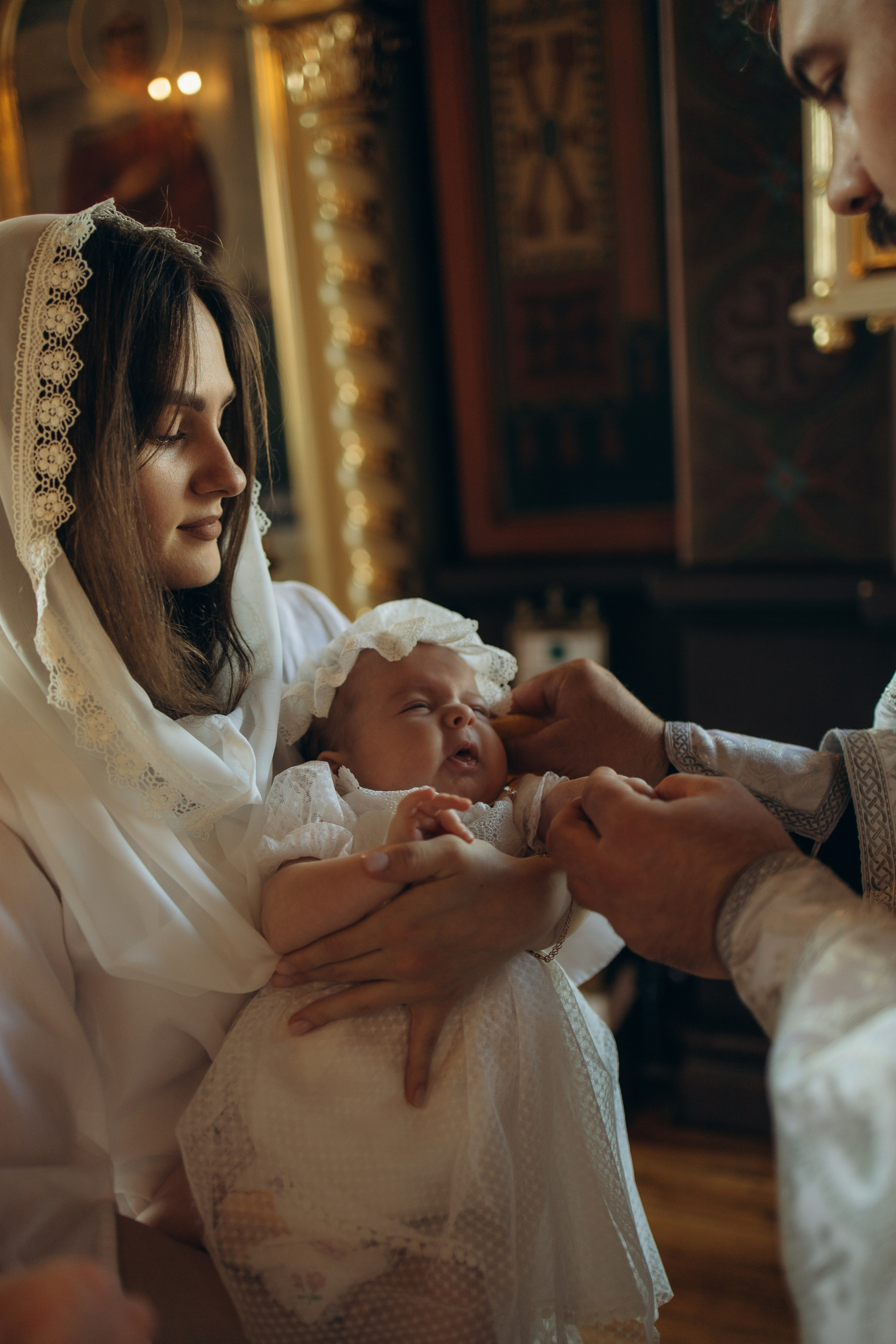 Крещение. Самый теплый фотограф в Краснодаре Рябоконь Ксения