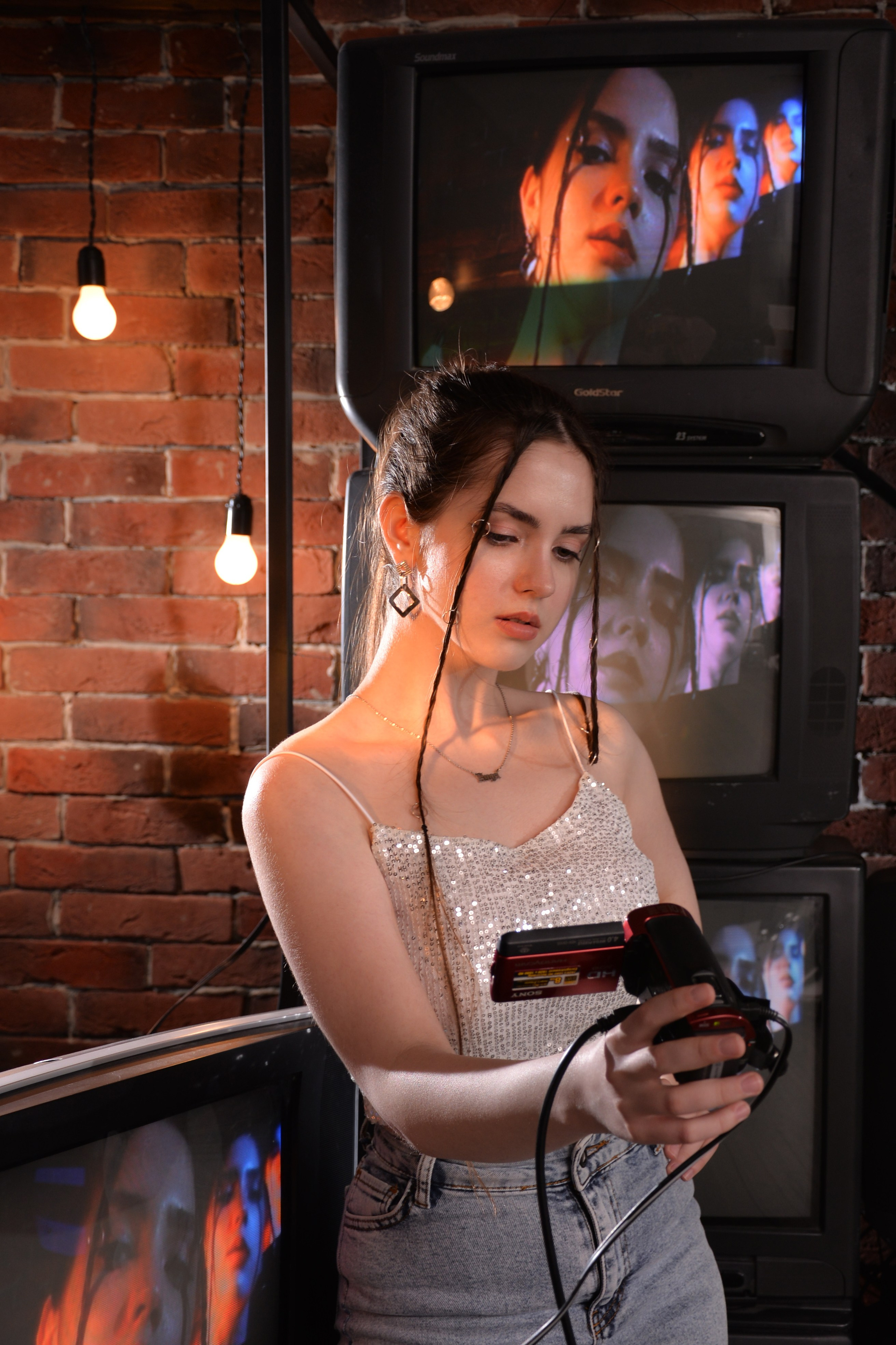 Вика, локация с телеками. Семейный и свадебный фотограф Галина Абакумова, фотосессии в Белгороде