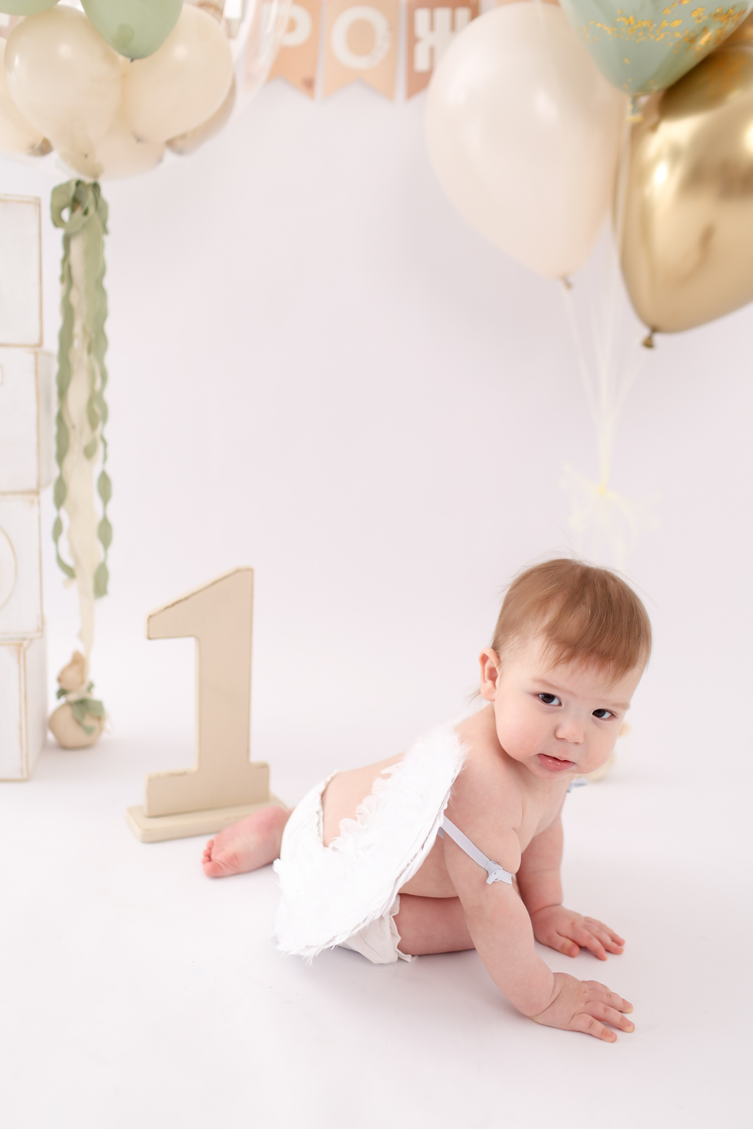 Годовасики. Нина Зеленева фотограф новорожденных