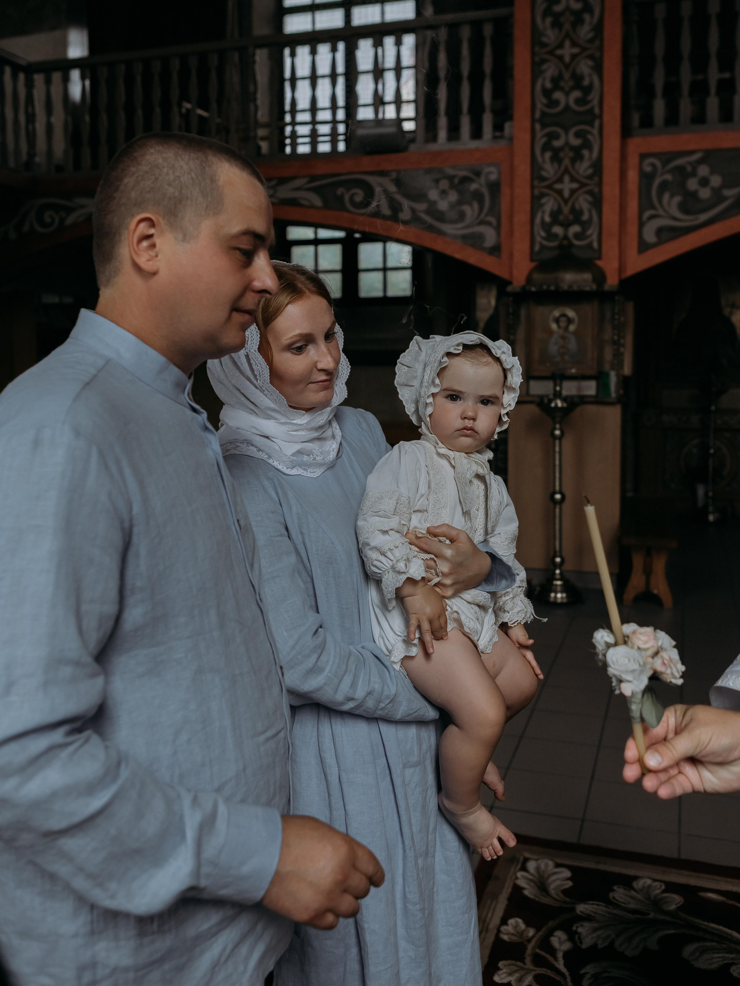 Таинство Крещения Пелагиеи. Фотограф семейный, Венчания Крещения Пятигорск Новопавловск КМВ