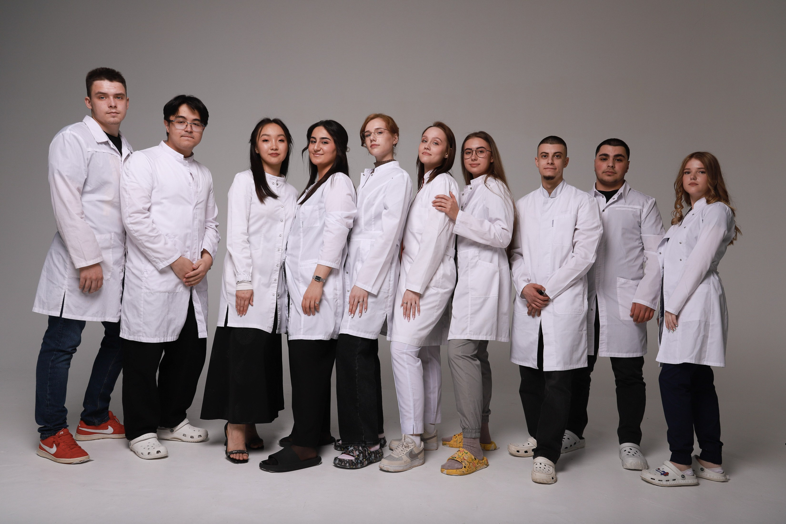 Выпускники-врачи. Фотограф Юлия Мальцева