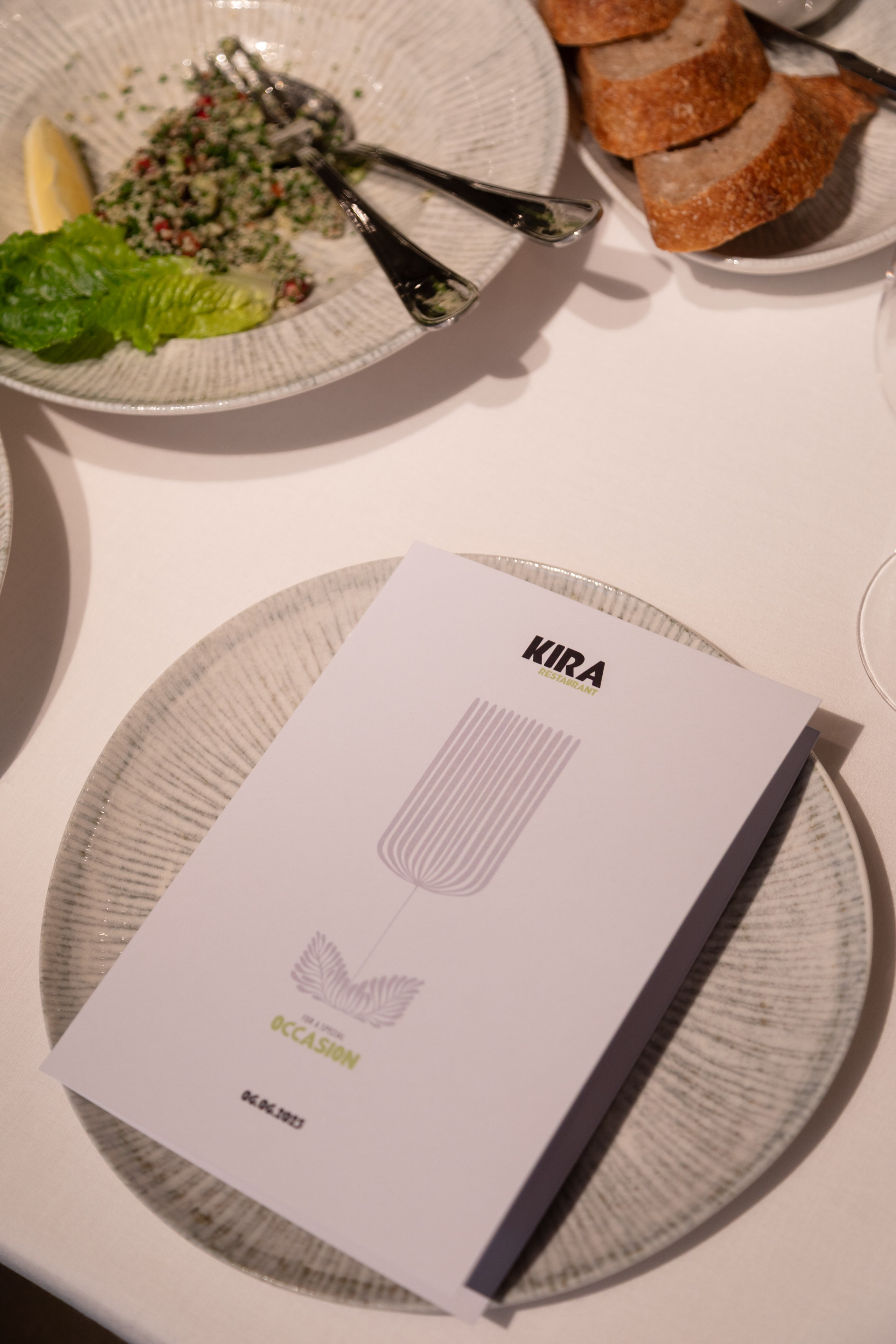 KIRA restaurant. Главная