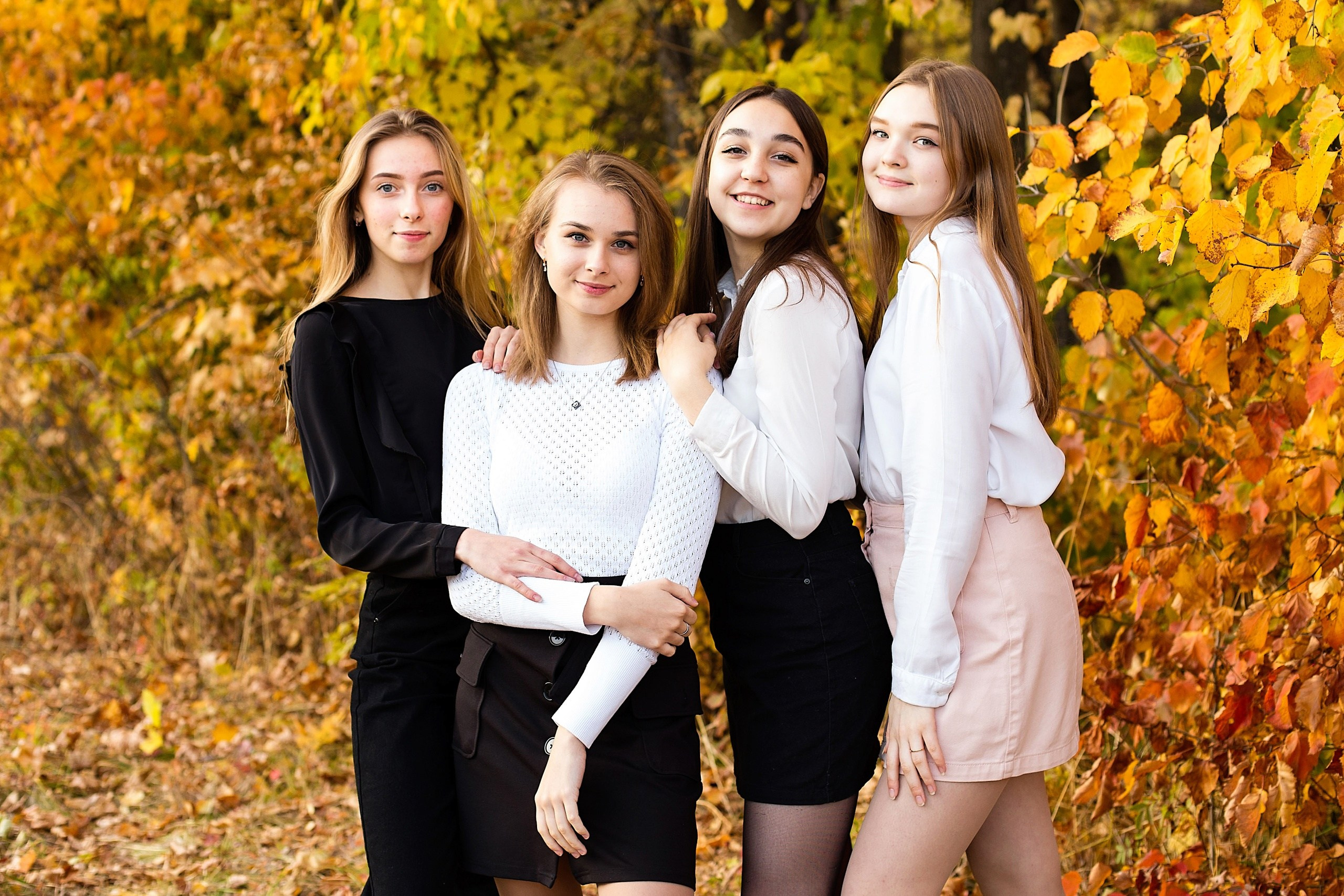 Съёмка в парке. Выпускные альбомы «Эврика» в Нижнем Новгороде