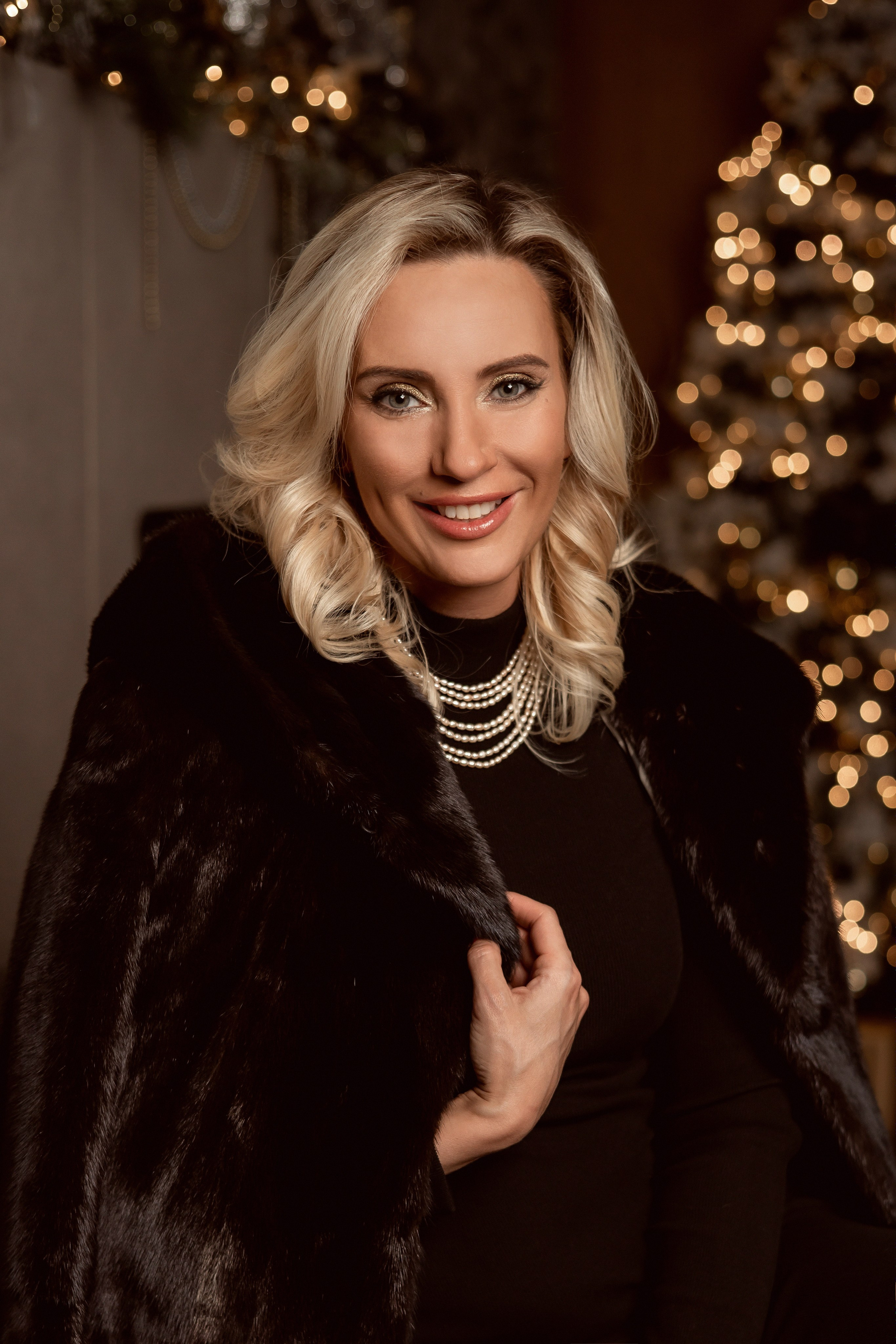 Новогодняя фотосессия для Анастасии. Семейный фотограф в Москве