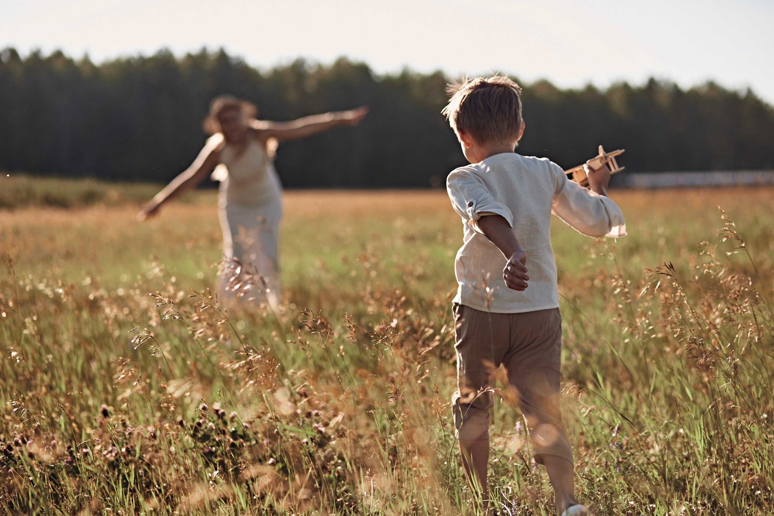 Оля с сыном. Главная