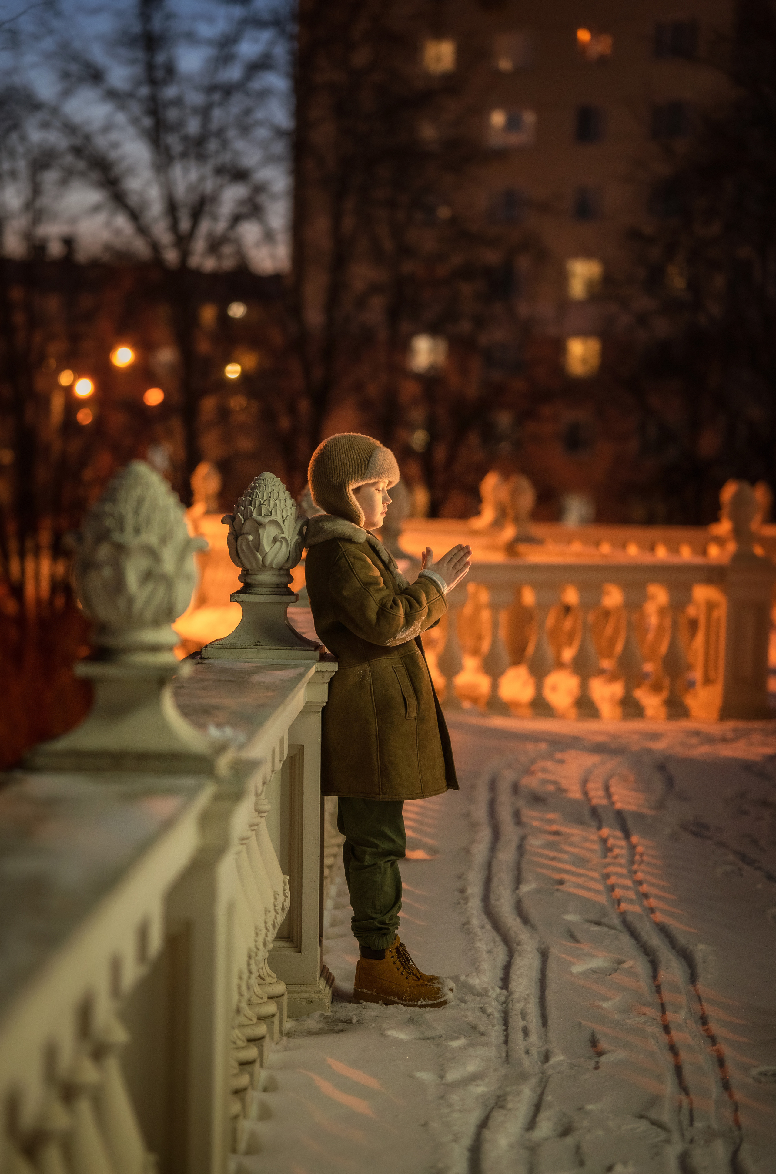 Вечерняя прогулка по городу. Детский и семейный фотограф