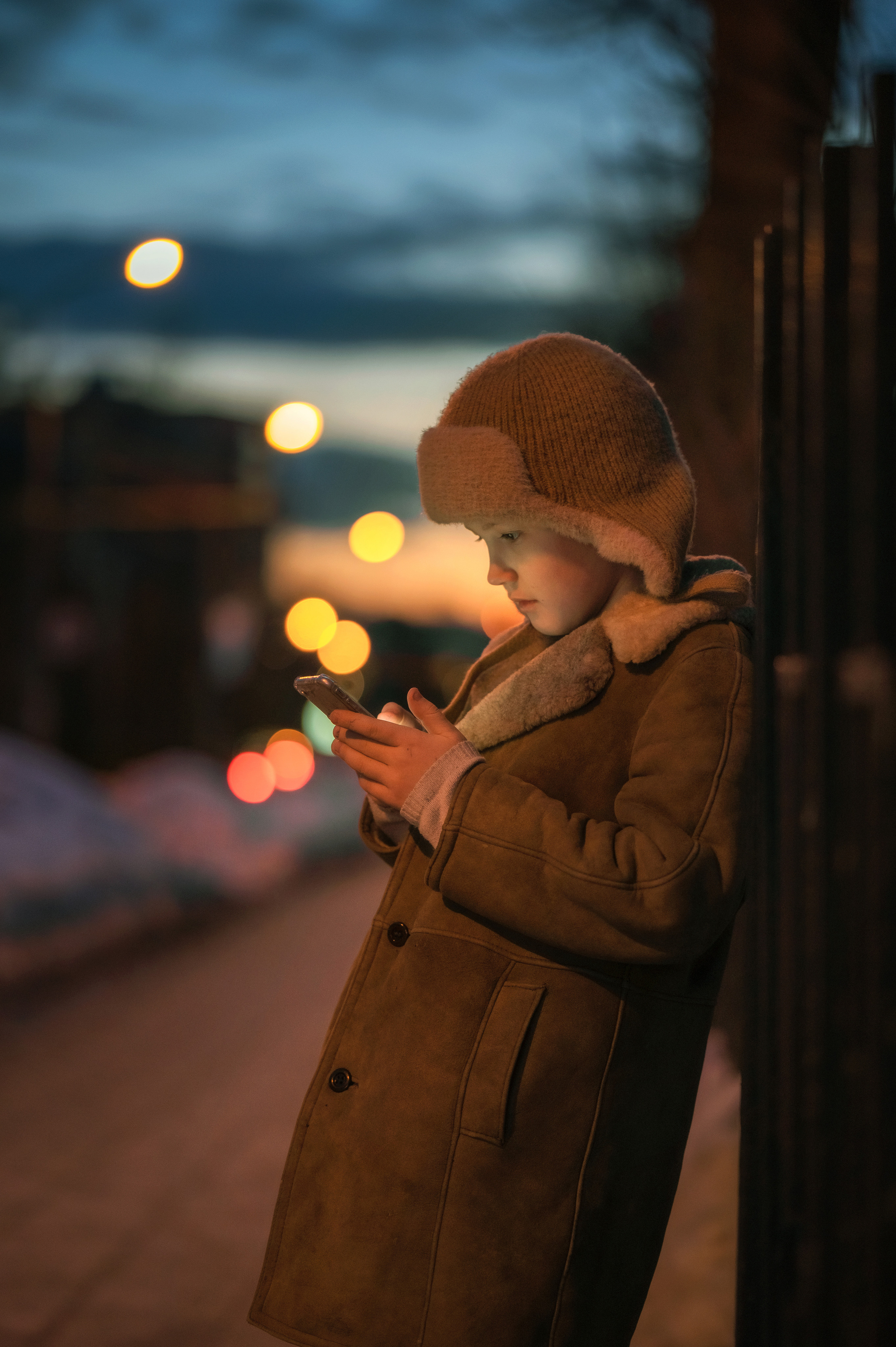 Вечерняя прогулка по городу. Детский и семейный фотограф