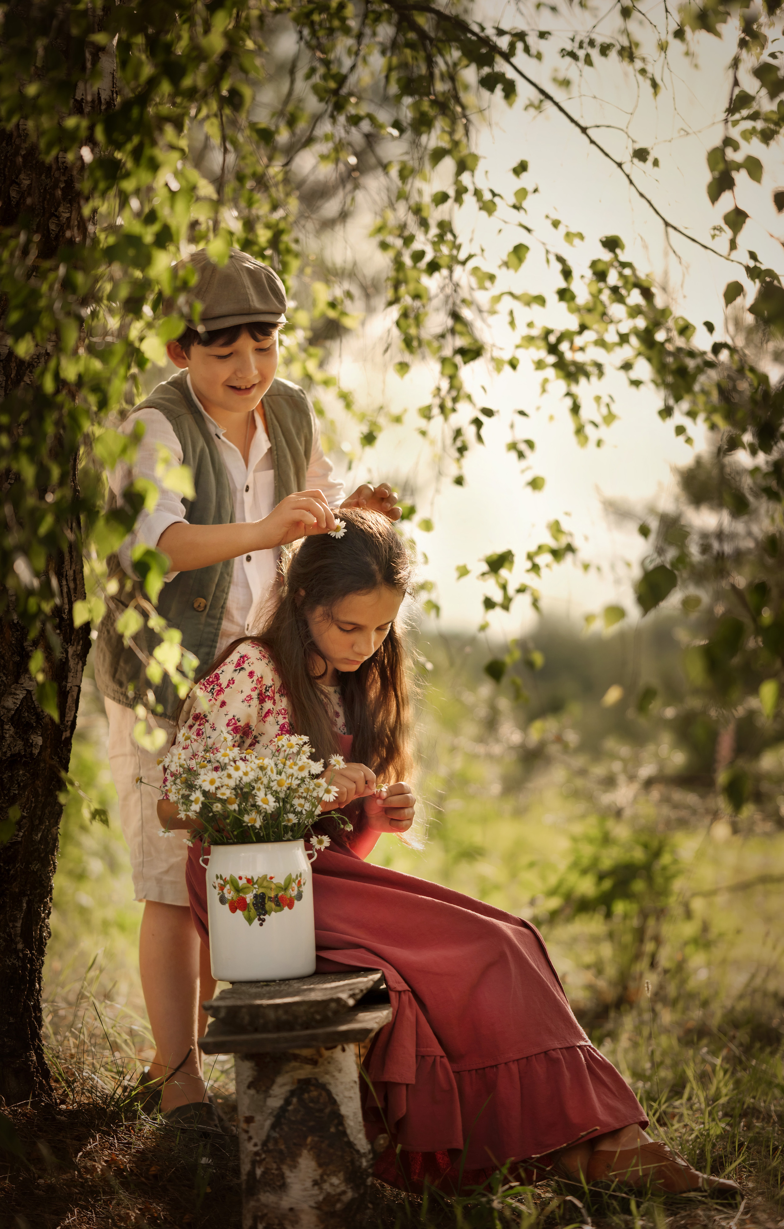Сельская любовь. Детский и семейный фотограф