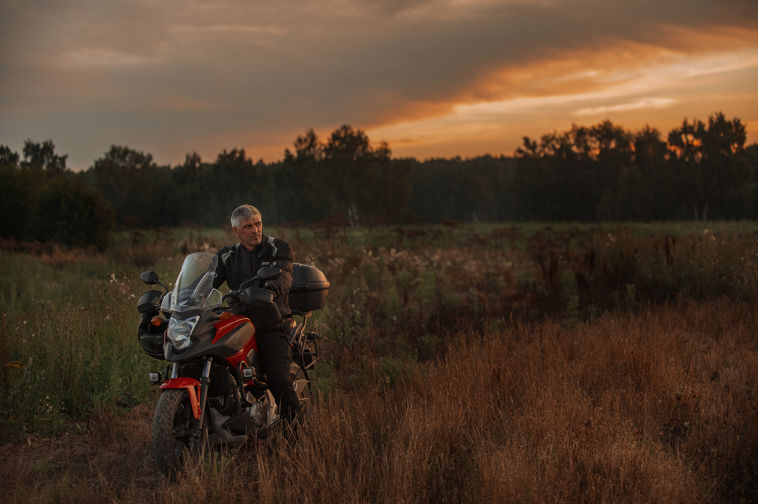 Мотоциклист. Детский и семейный фотограф