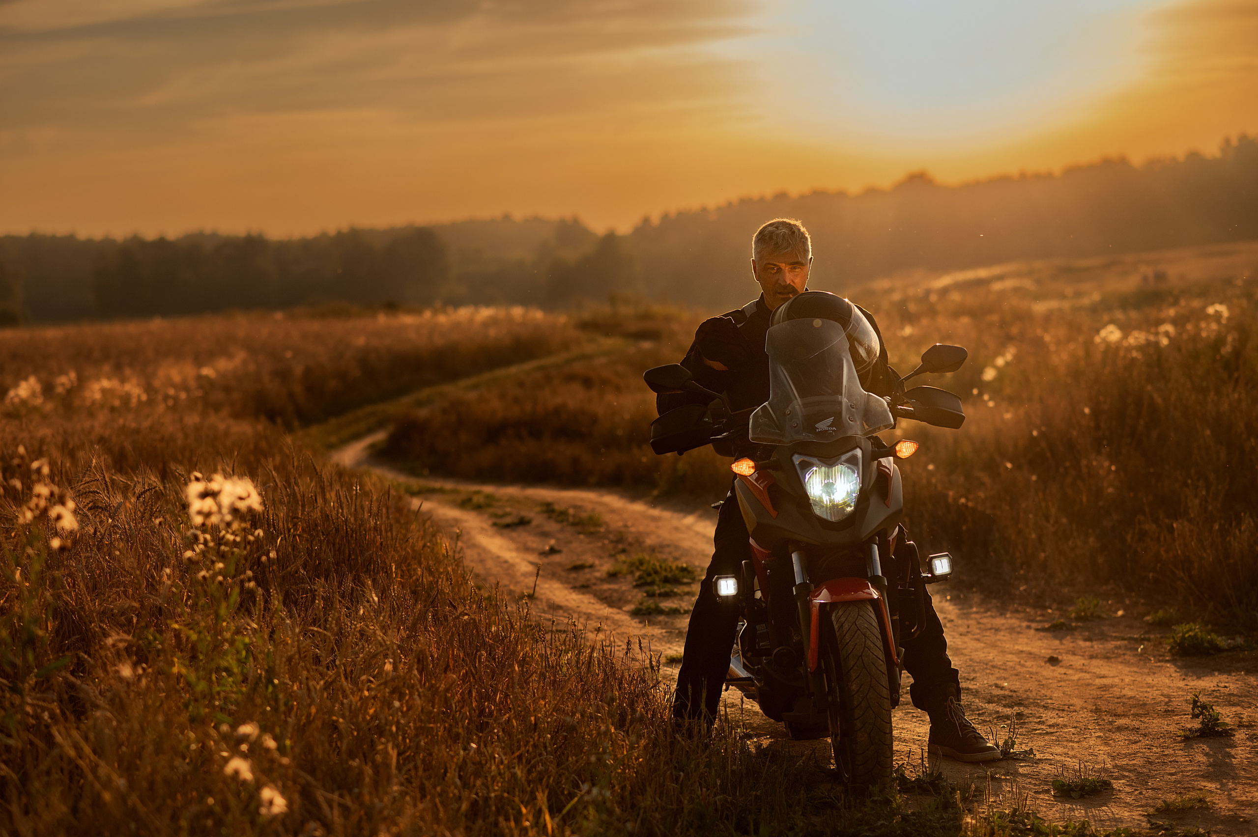 Мотоциклист. Детский и семейный фотограф