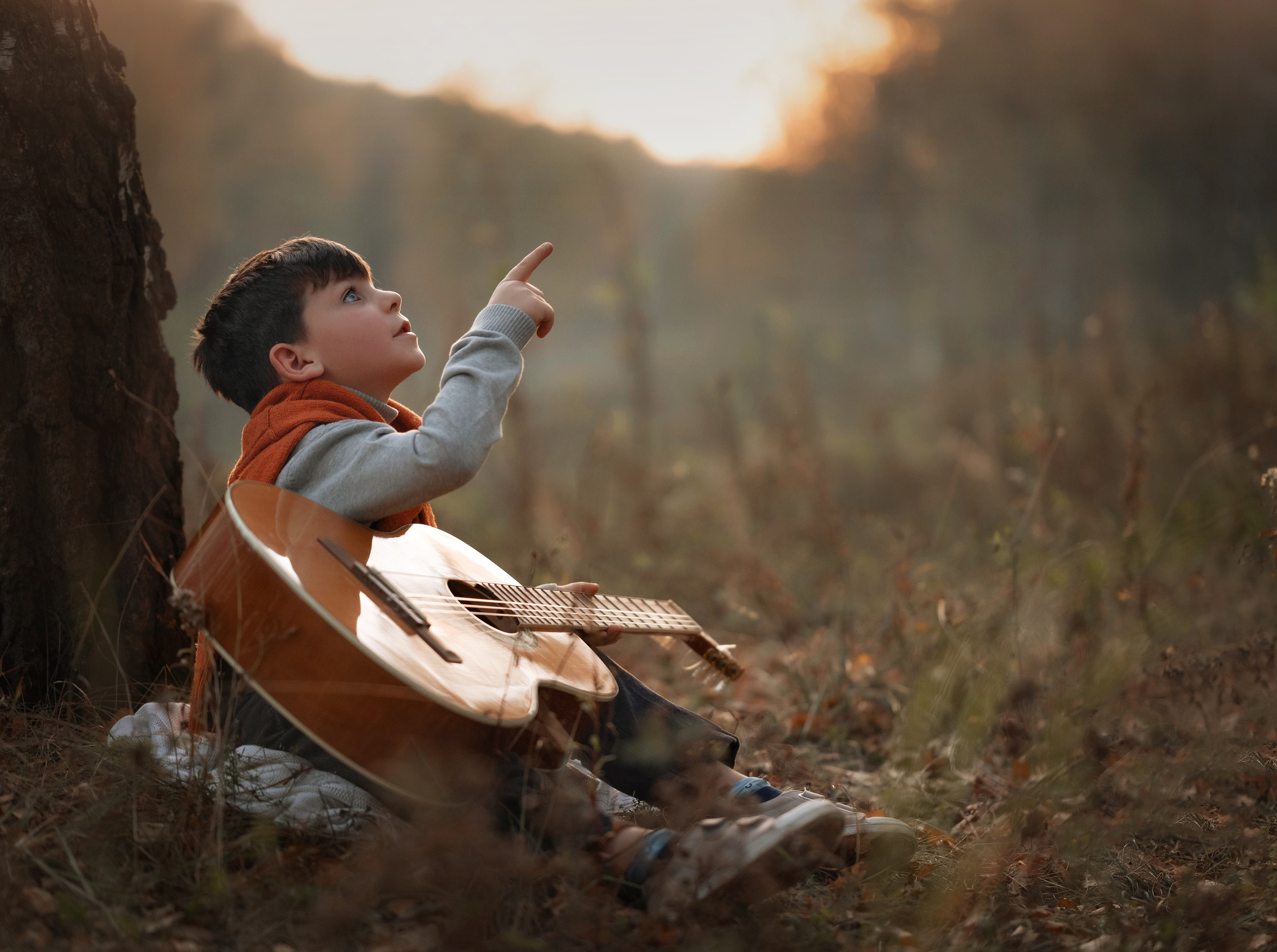 Мальчишки у костра. Детский и семейный фотограф