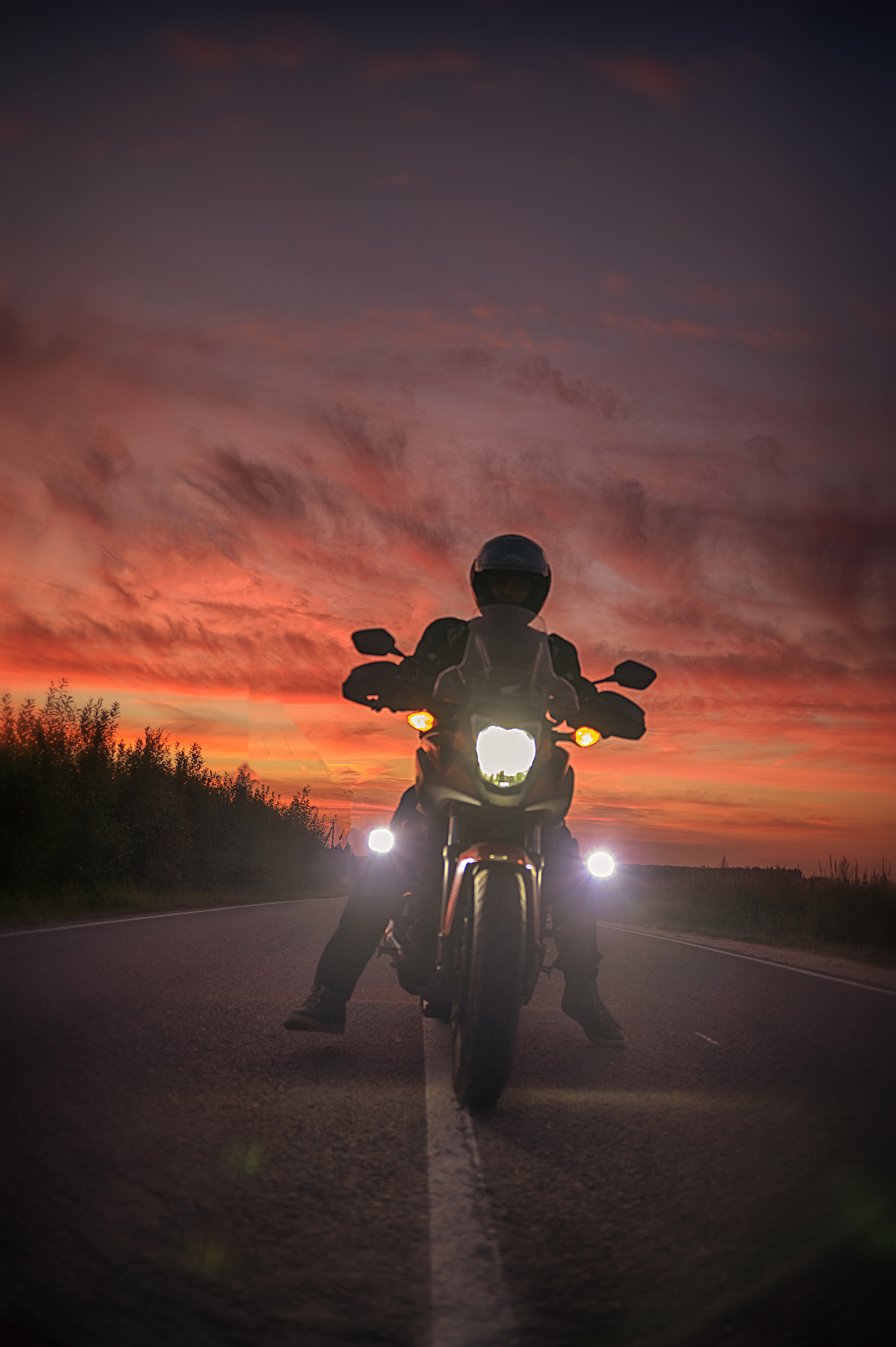 Мотоциклист. Детский и семейный фотограф