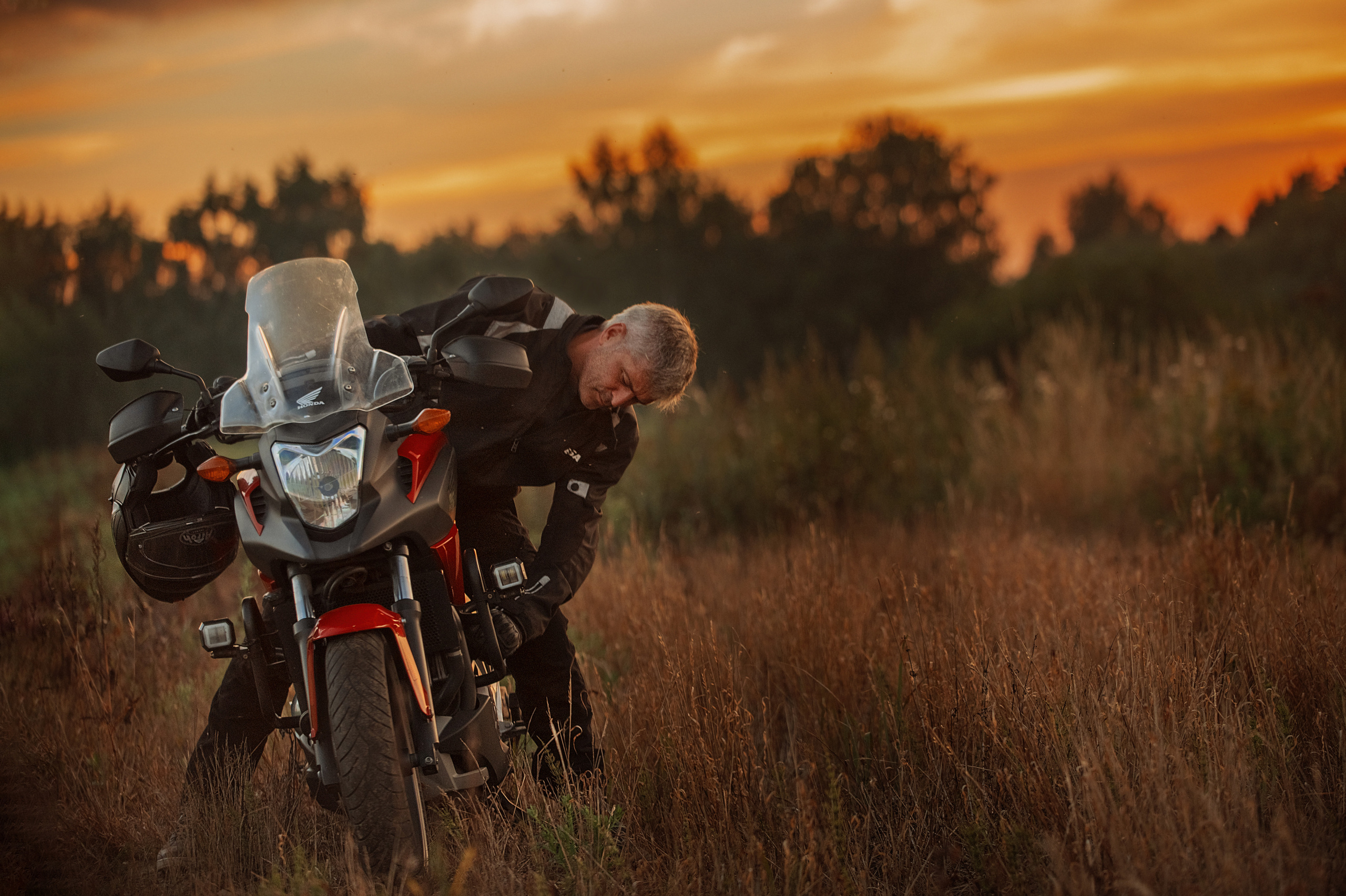 Мотоциклист. Детский и семейный фотограф