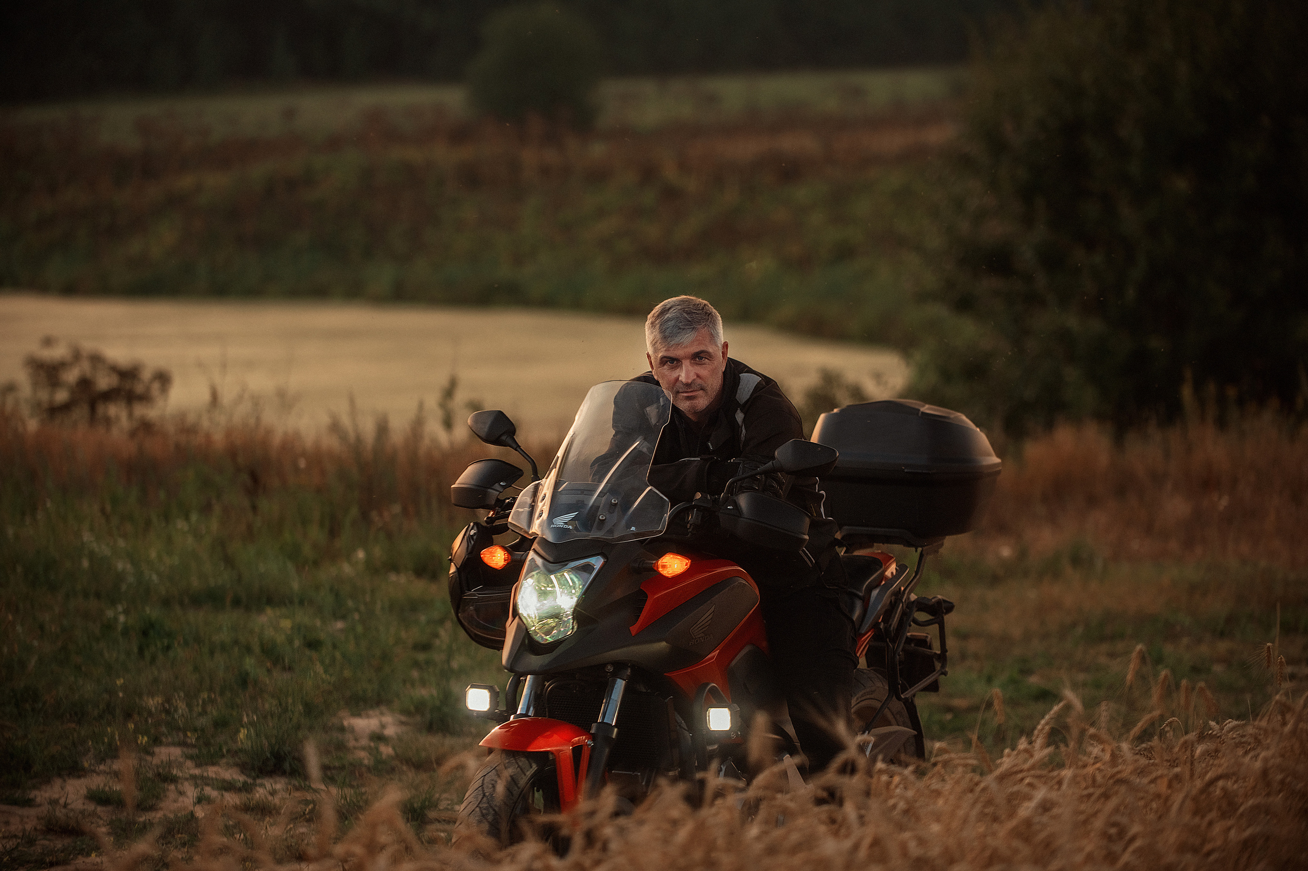 Мотоциклист. Детский и семейный фотограф