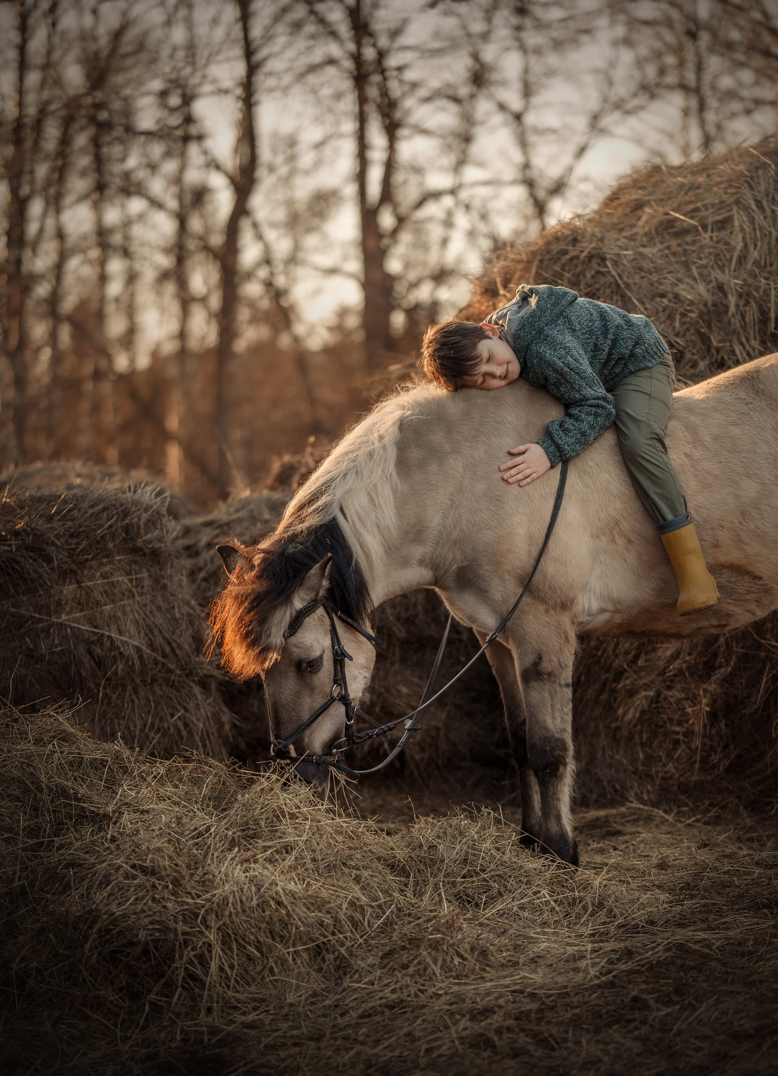 Маленький фермер. Детский и семейный фотограф