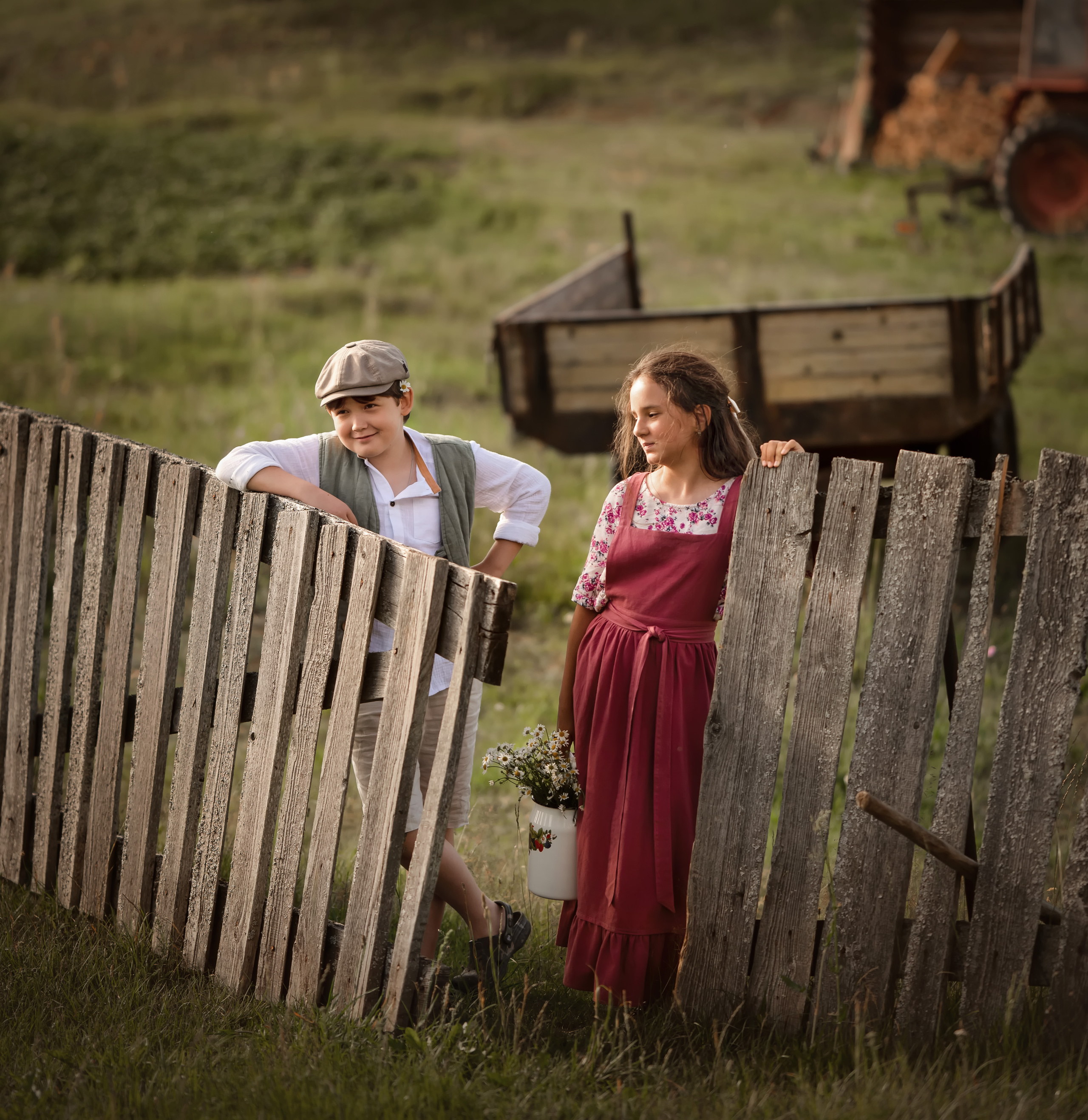 Сельская любовь. Детский и семейный фотограф