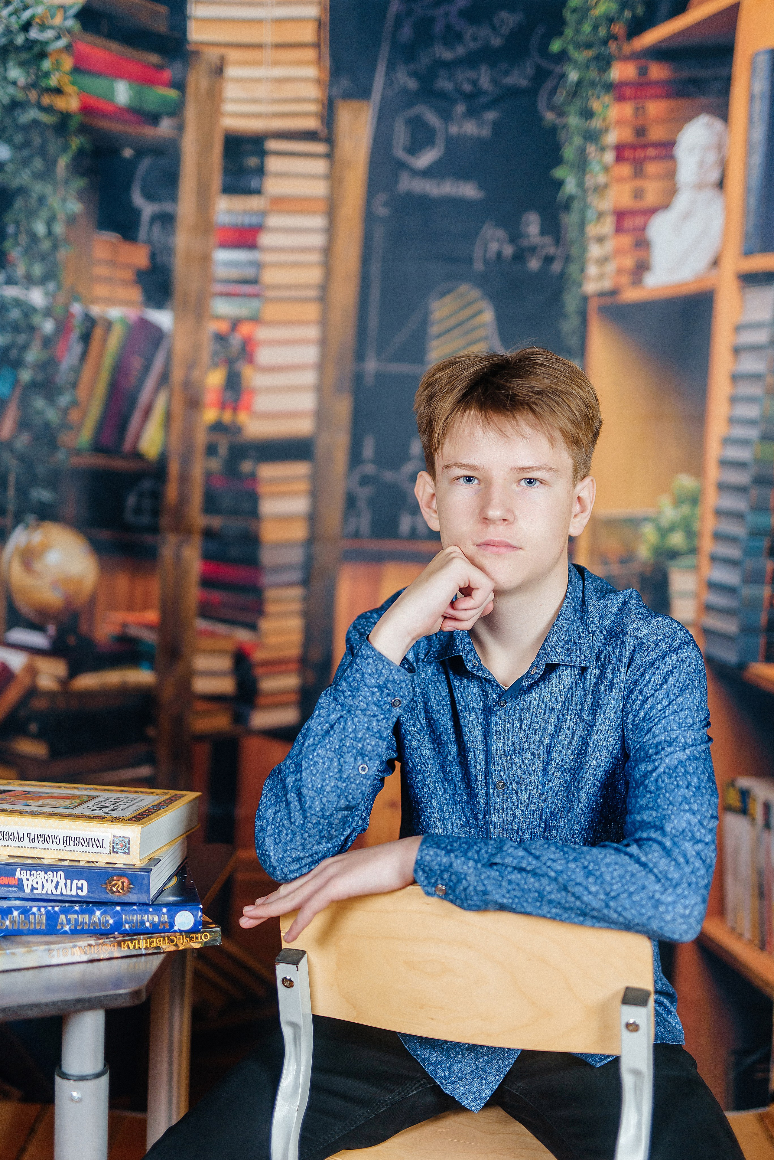 Библиотека. Семейный фотограф в Барнауле