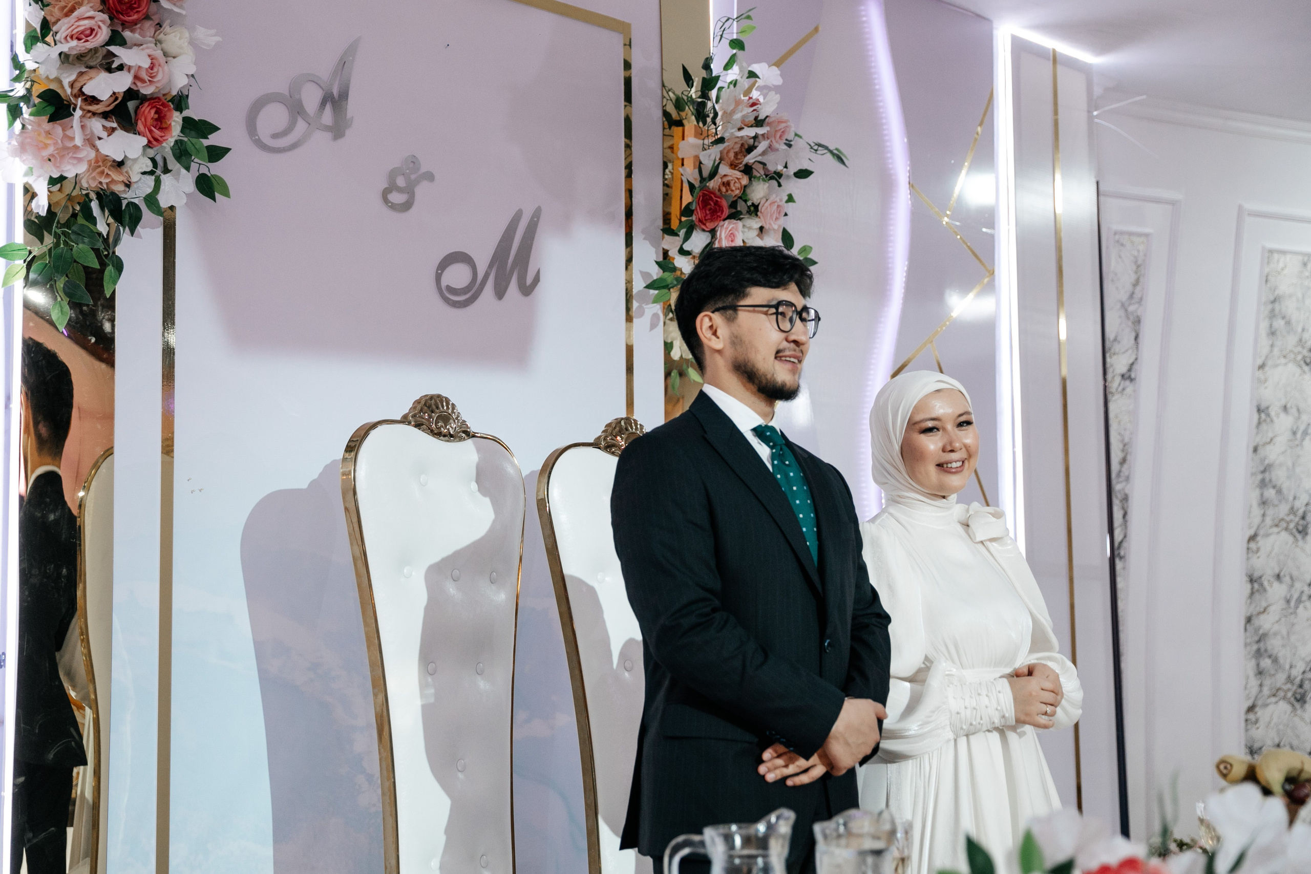 Свадебный банкет Абылайхан и Меруерт. Akkanatart.kz