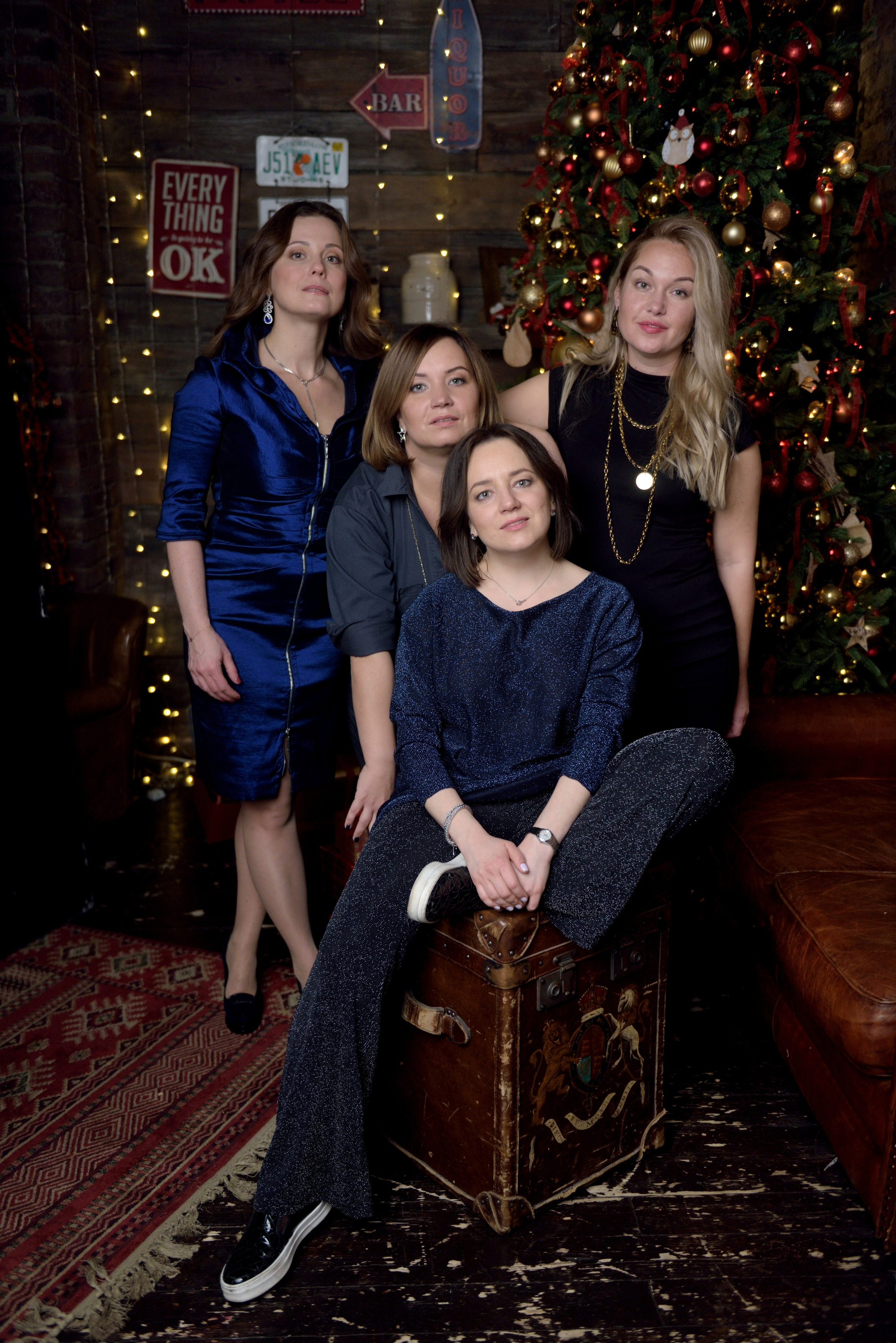 Семейные новогодние фотосесии