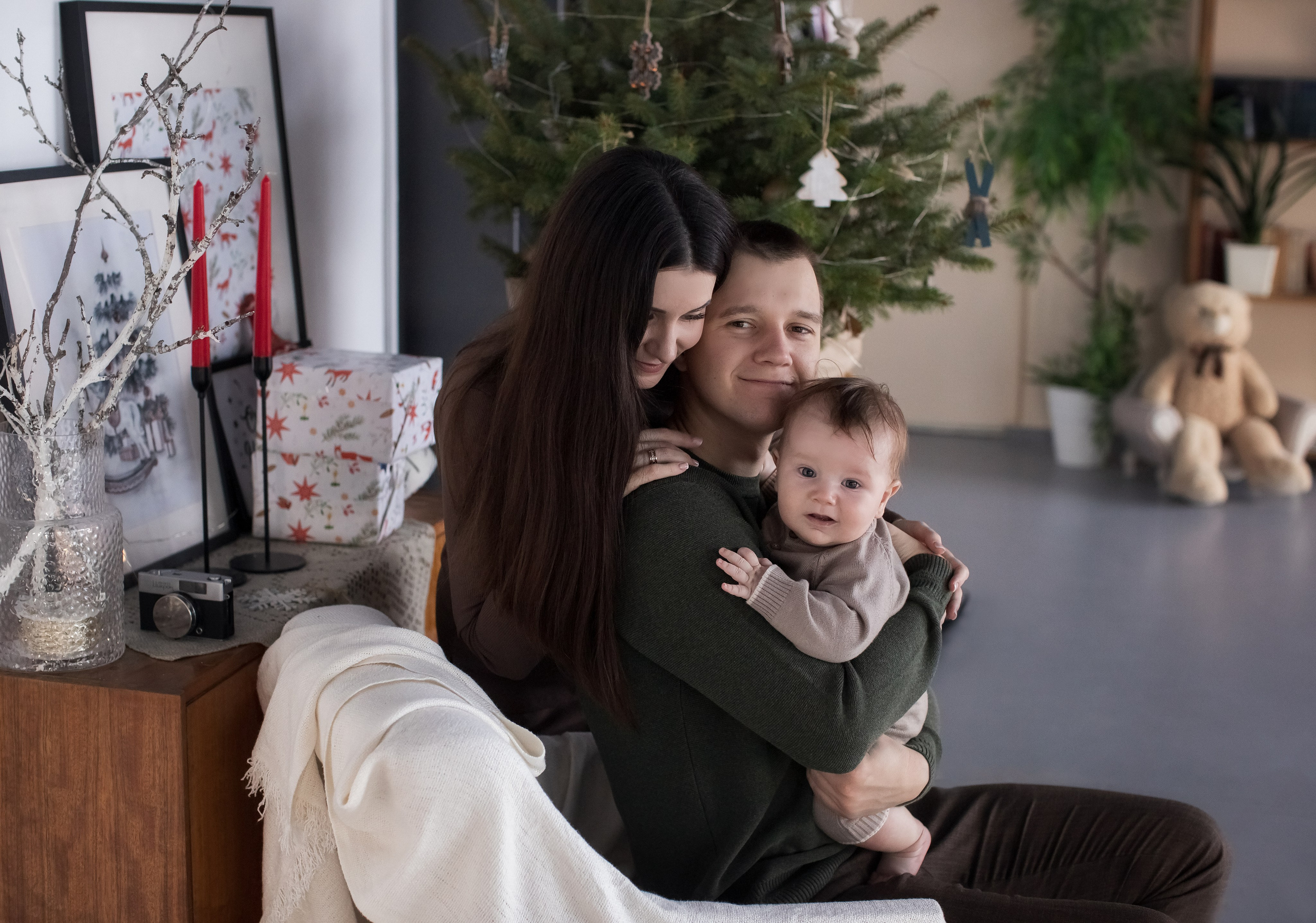 Первый Новый год. Семейный и детский фотограф в Саратове Полина Коткина