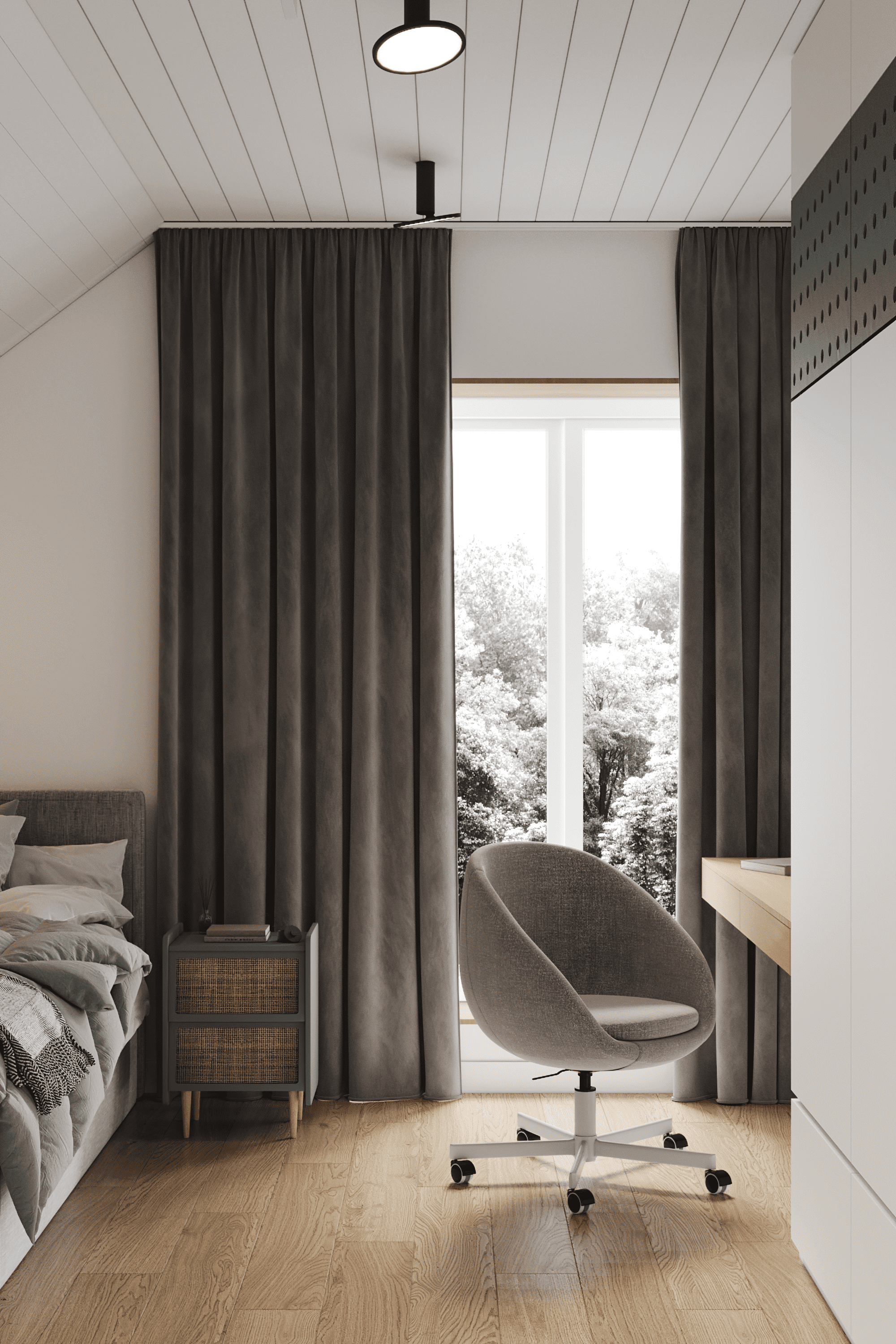 Запах соснового леса. MIRRO STUDIO Дизайн интерьера и реализация под ключ Варшава