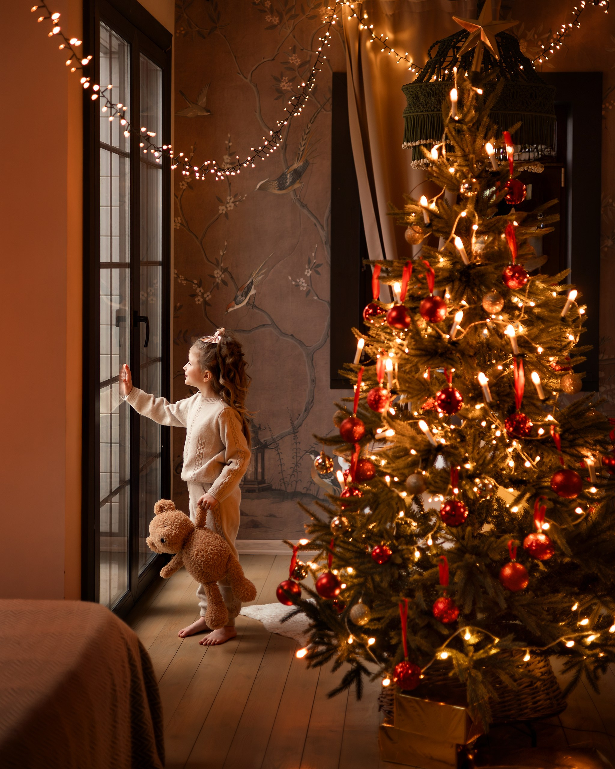Новогодняя семейная съемка. Детский и семейный фотограф Елена Михайлова в Москве
