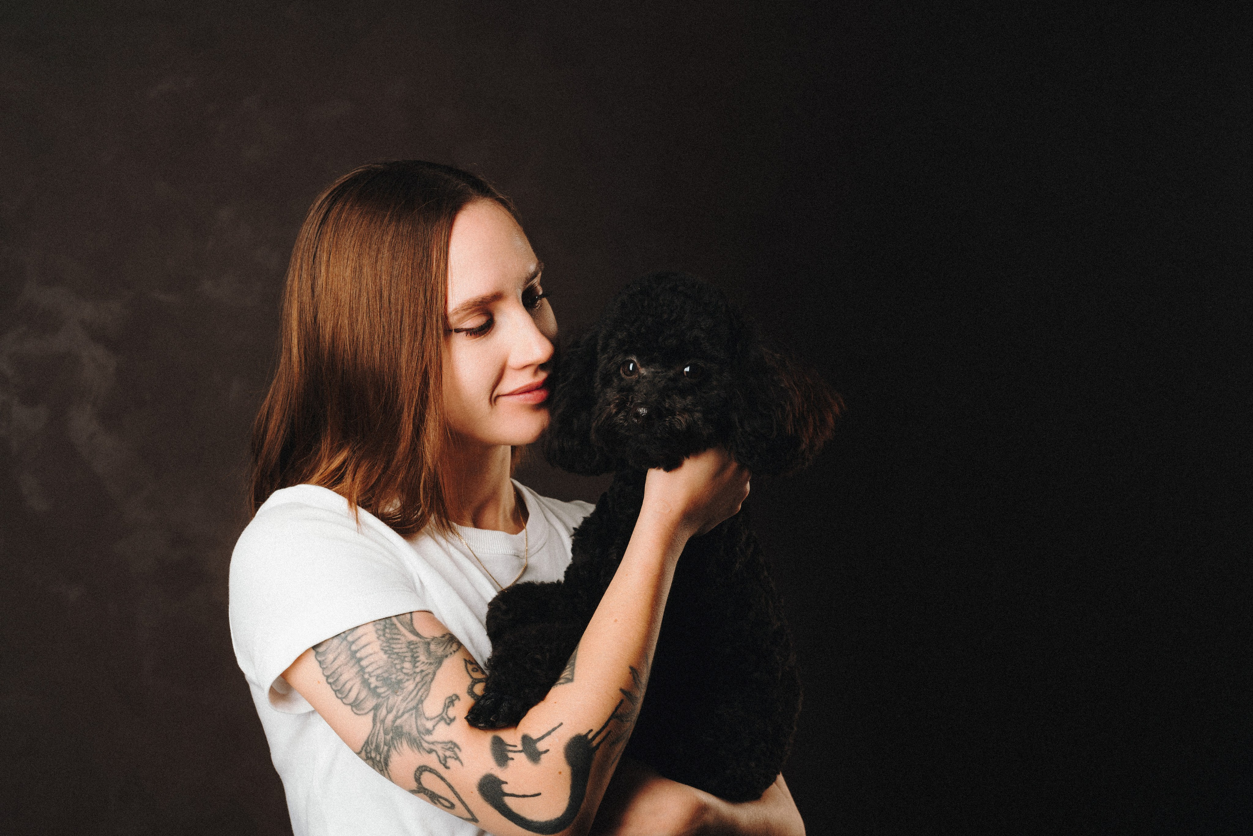 Ярослава и Туча. Фотограф анималист Осипчикова Мария