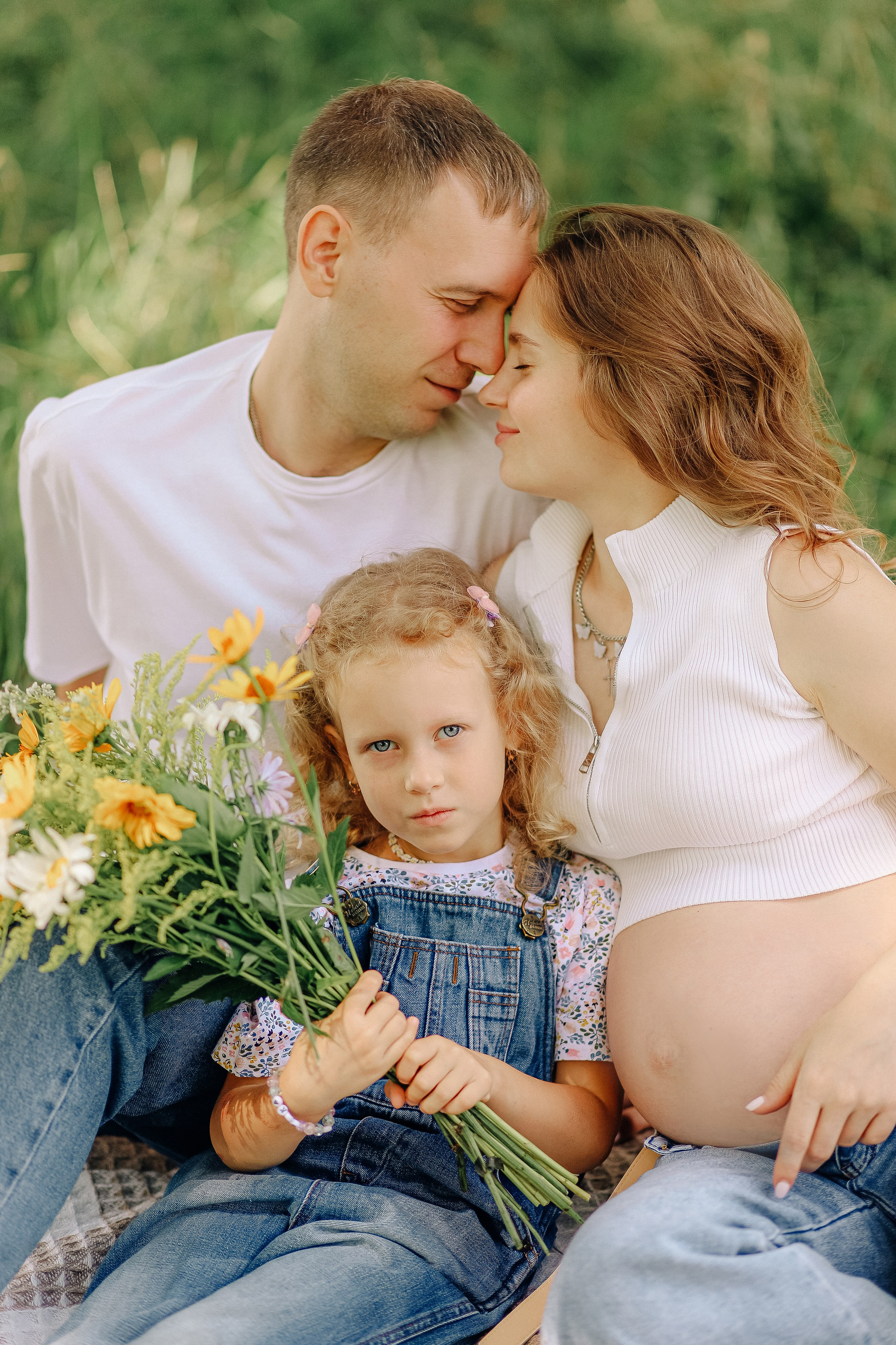 Кристина, Андрей и Вика. Семейный фотограф Юлия Тиева