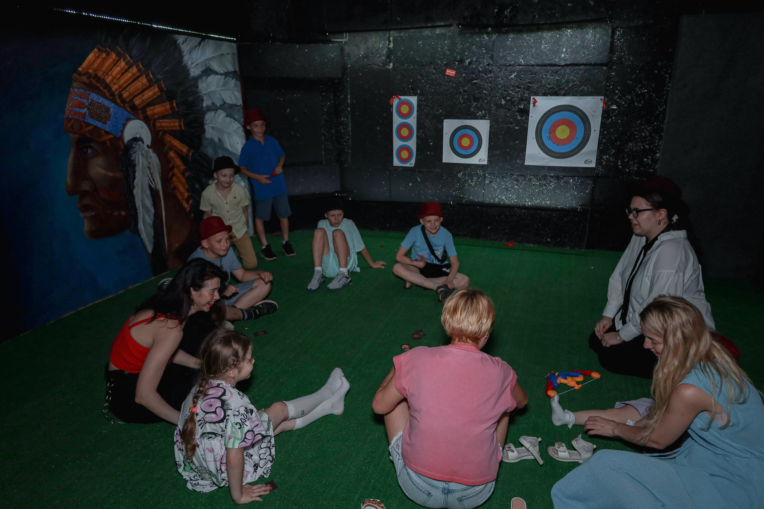 День рождение в стрелковом клубе. Фотограф Надршина Лилия