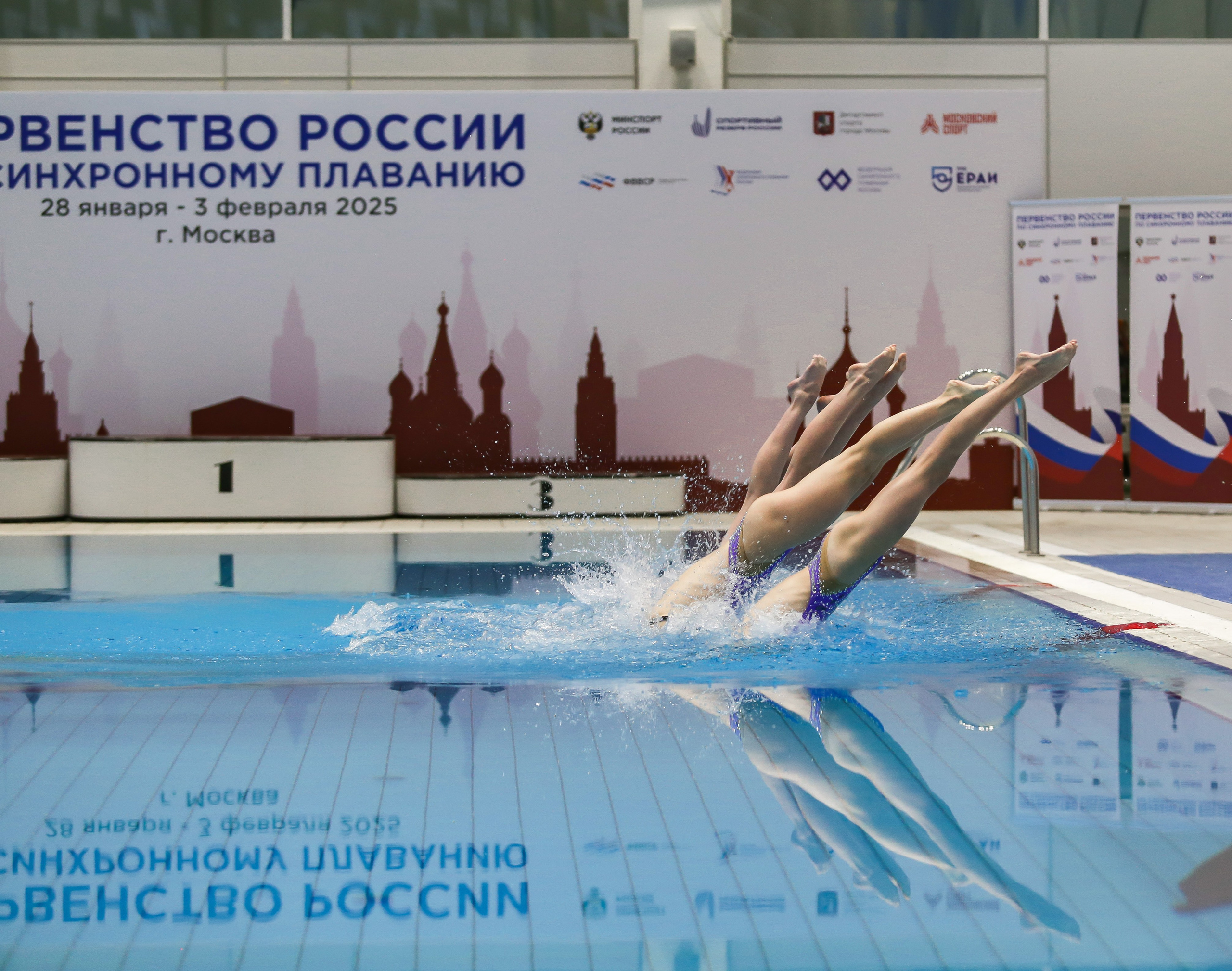 Первенство России по синхронному плаванию. Техническая программа. Группы. Репортажный фотограф в Москве