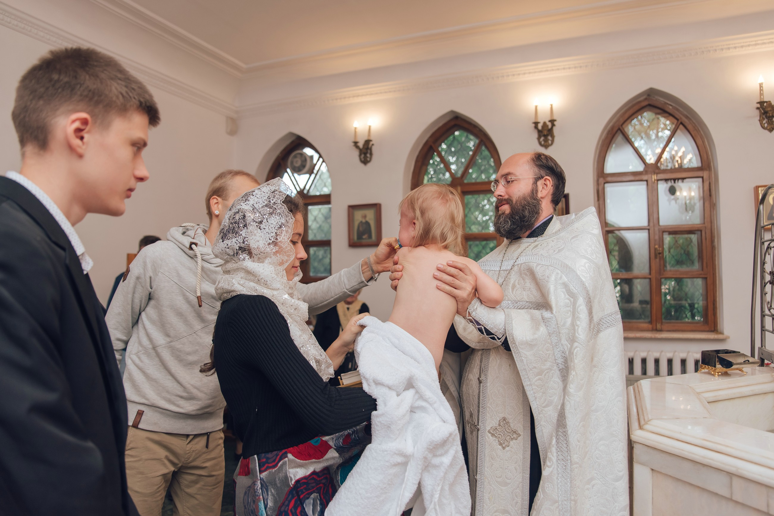 Крестины ребенка. Свадебный и семейный фотограф в Москве Светлана Зоткина