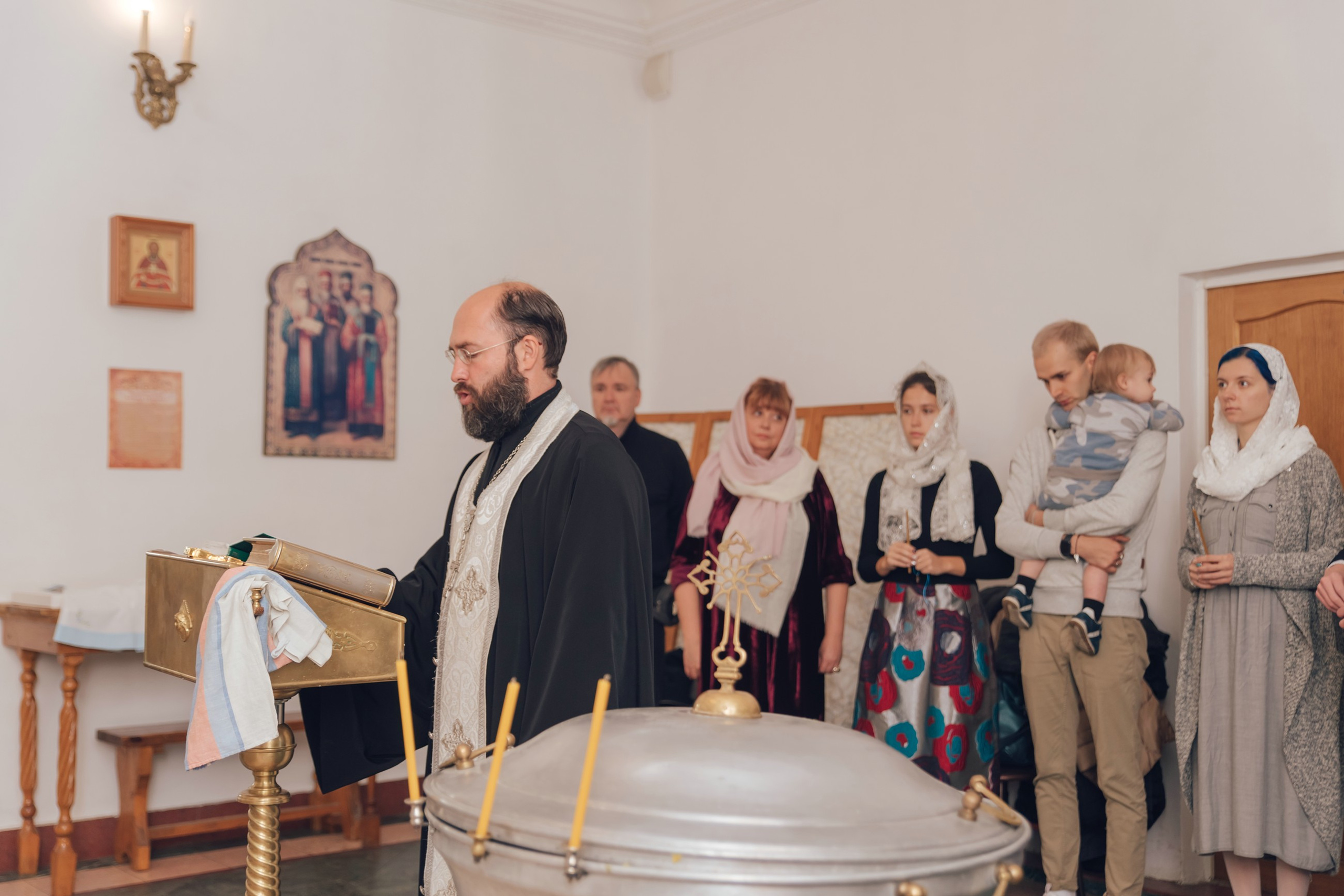 Крестины ребенка. Свадебный и семейный фотограф в Москве Светлана Зоткина
