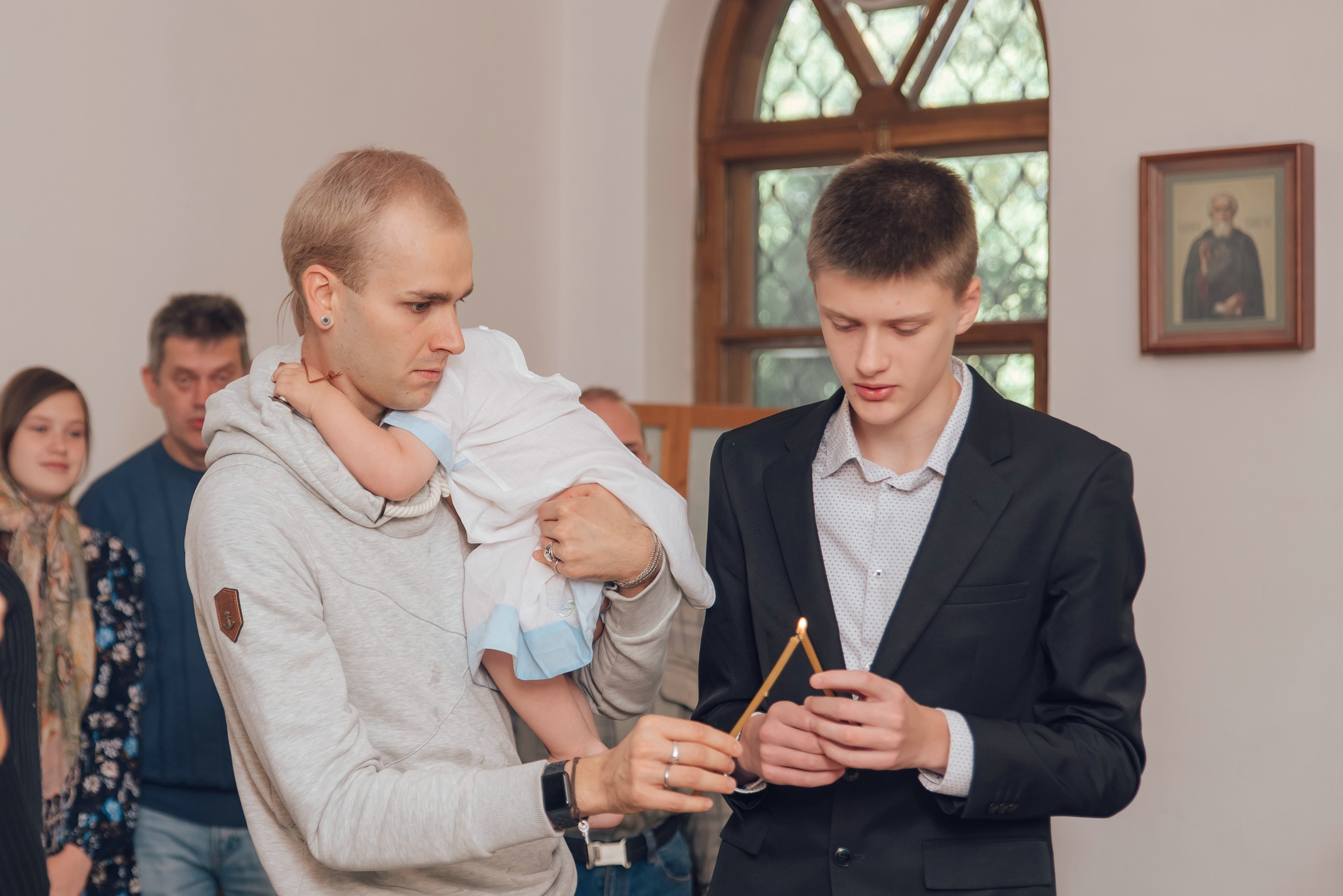 Крестины ребенка. Свадебный и семейный фотограф в Москве Светлана Зоткина