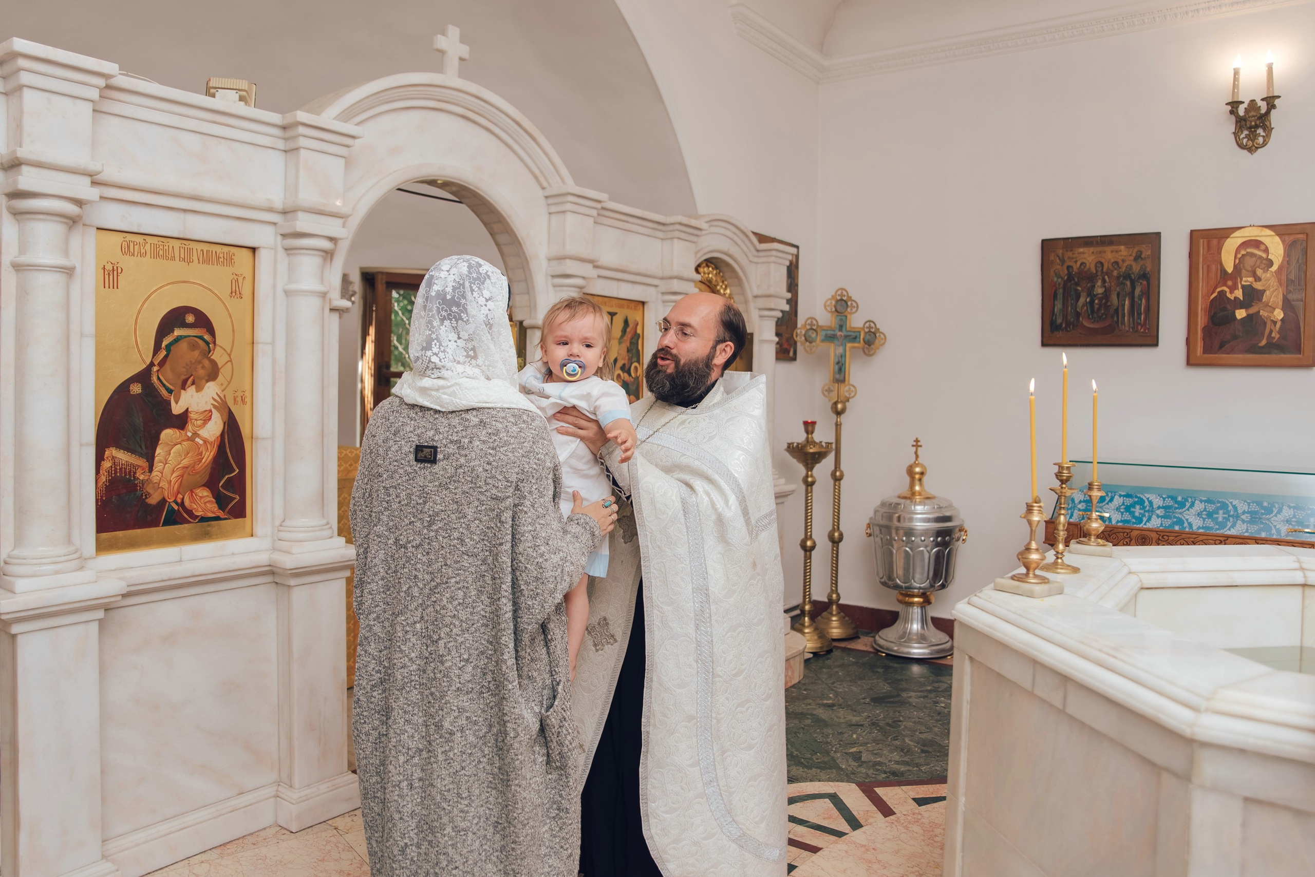 Крестины ребенка. Свадебный и семейный фотограф в Москве Светлана Зоткина