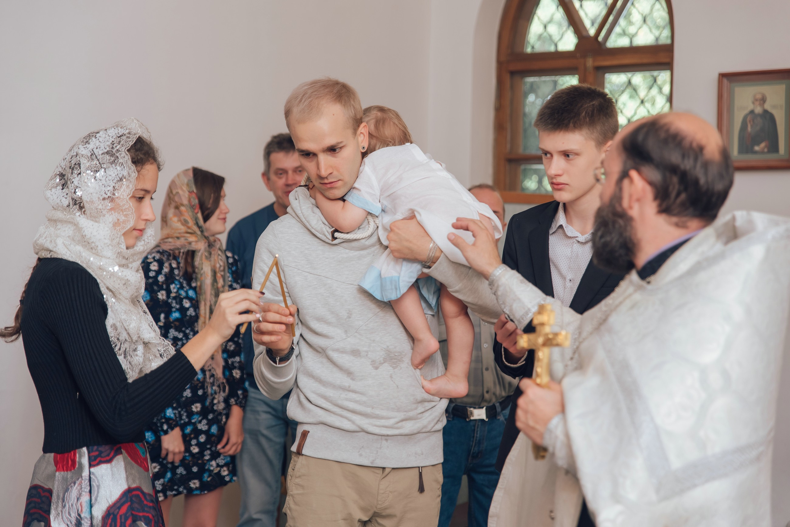 Крестины ребенка. Свадебный и семейный фотограф в Москве Светлана Зоткина