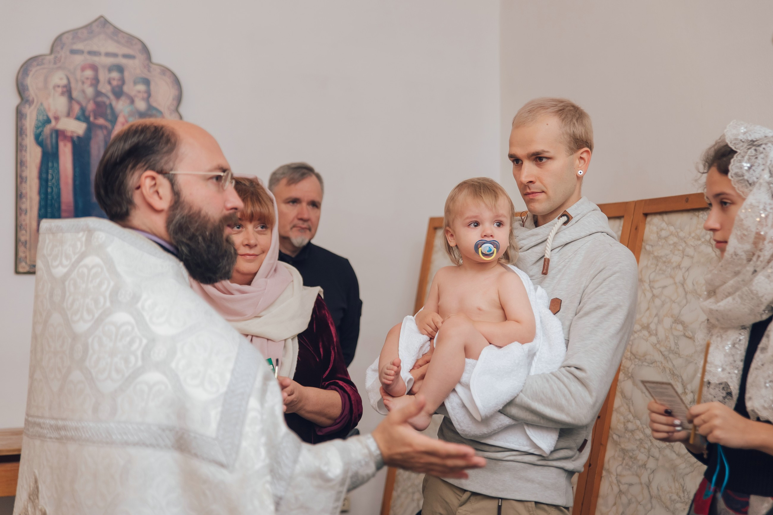 Крестины ребенка. Свадебный и семейный фотограф в Москве Светлана Зоткина