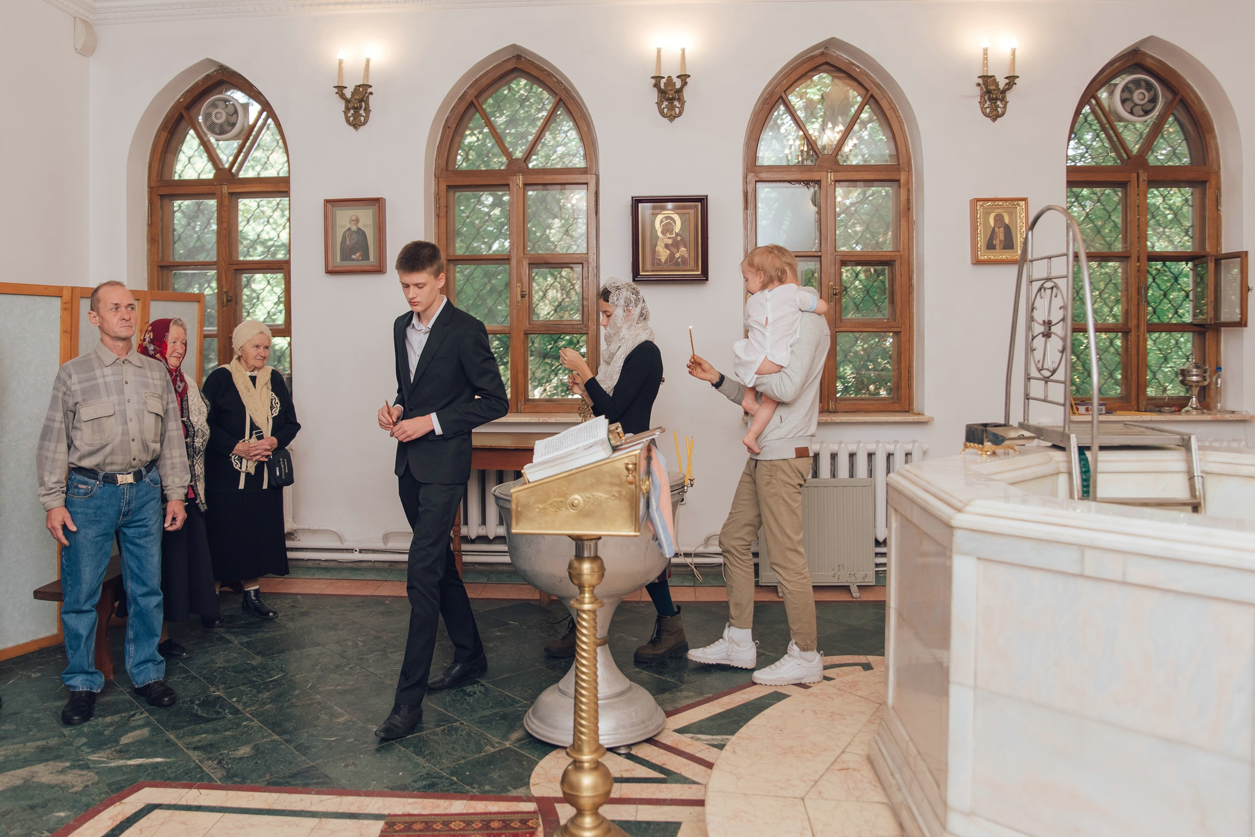 Крестины ребенка. Свадебный и семейный фотограф в Москве Светлана Зоткина