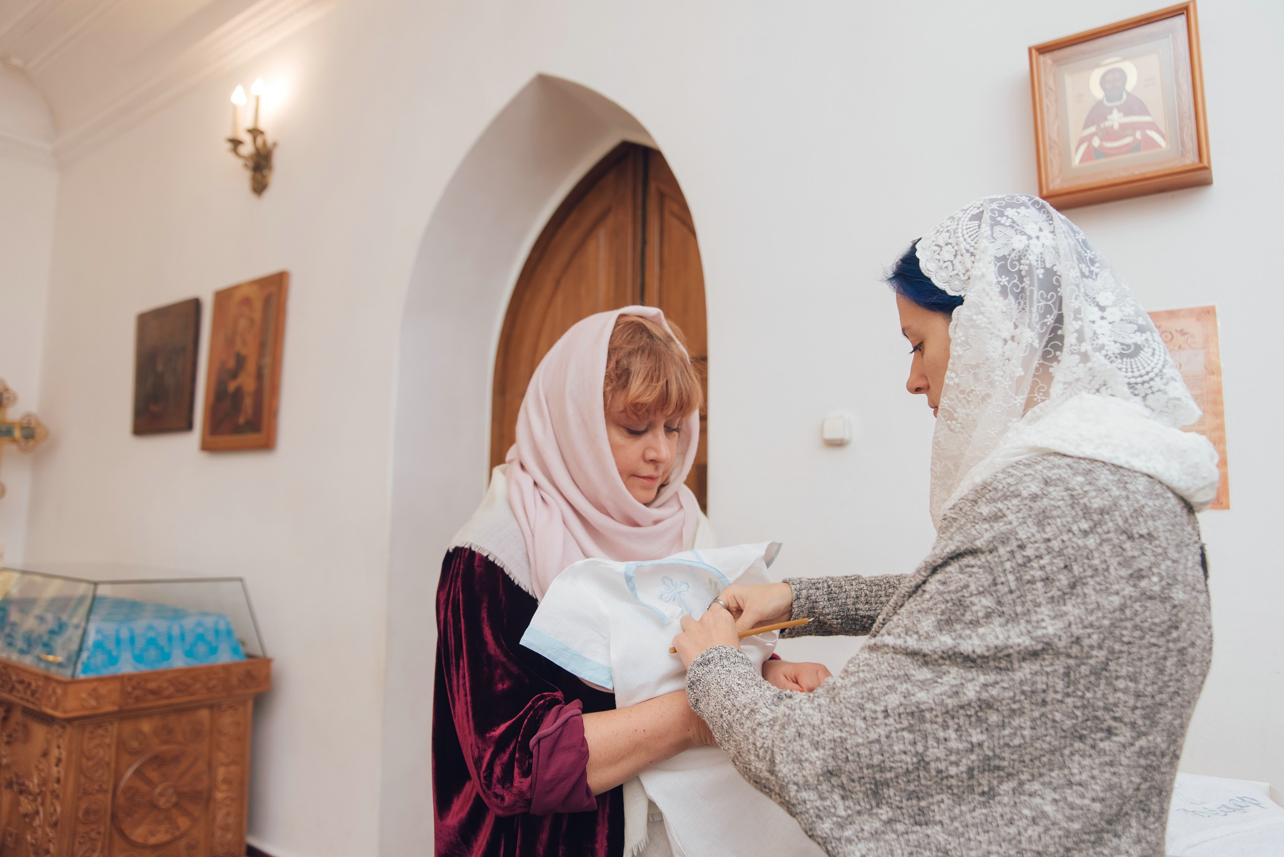 Крестины ребенка. Свадебный и семейный фотограф в Москве Светлана Зоткина