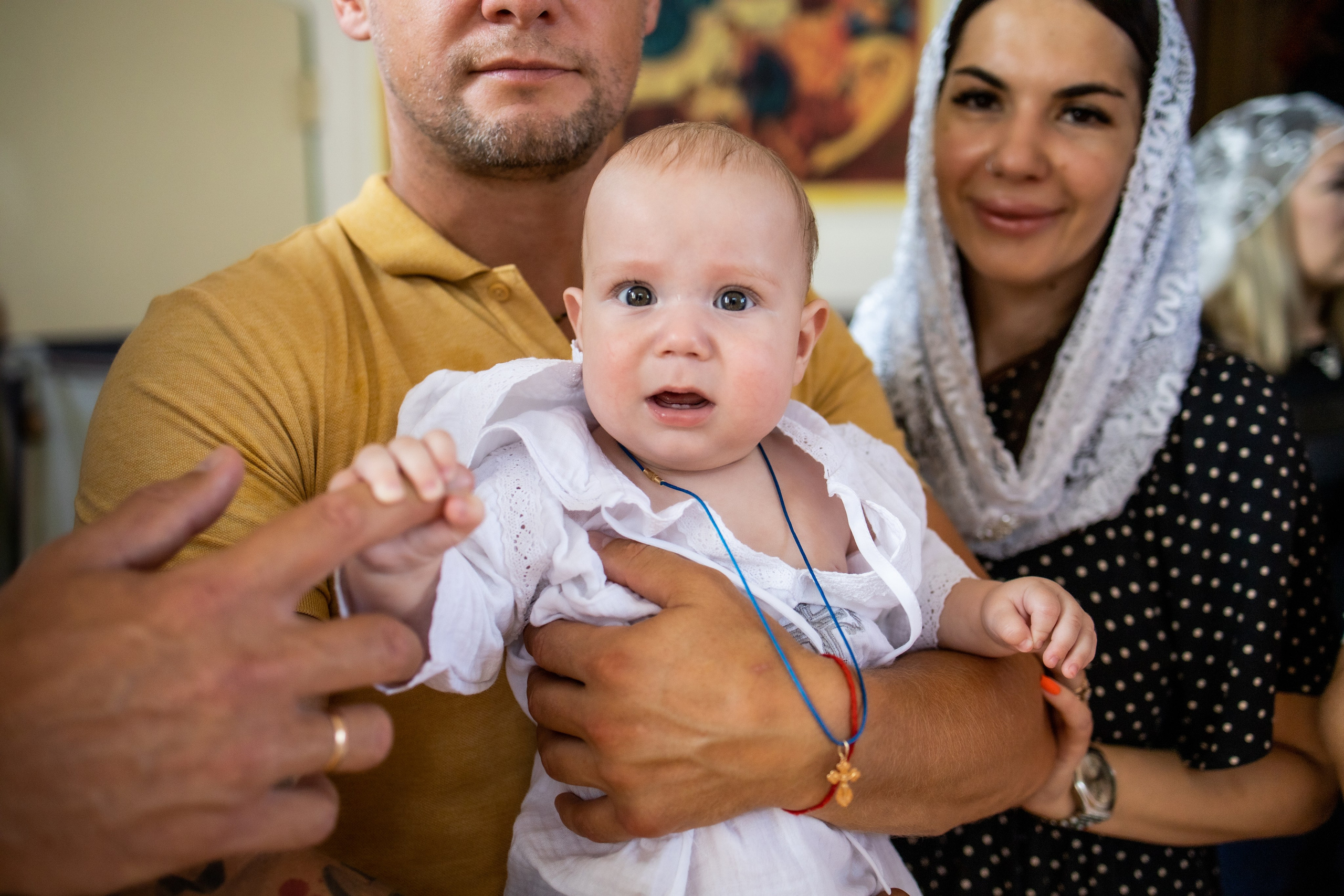 Крещение Вовочки. Фотограф Надежда Лукьянова