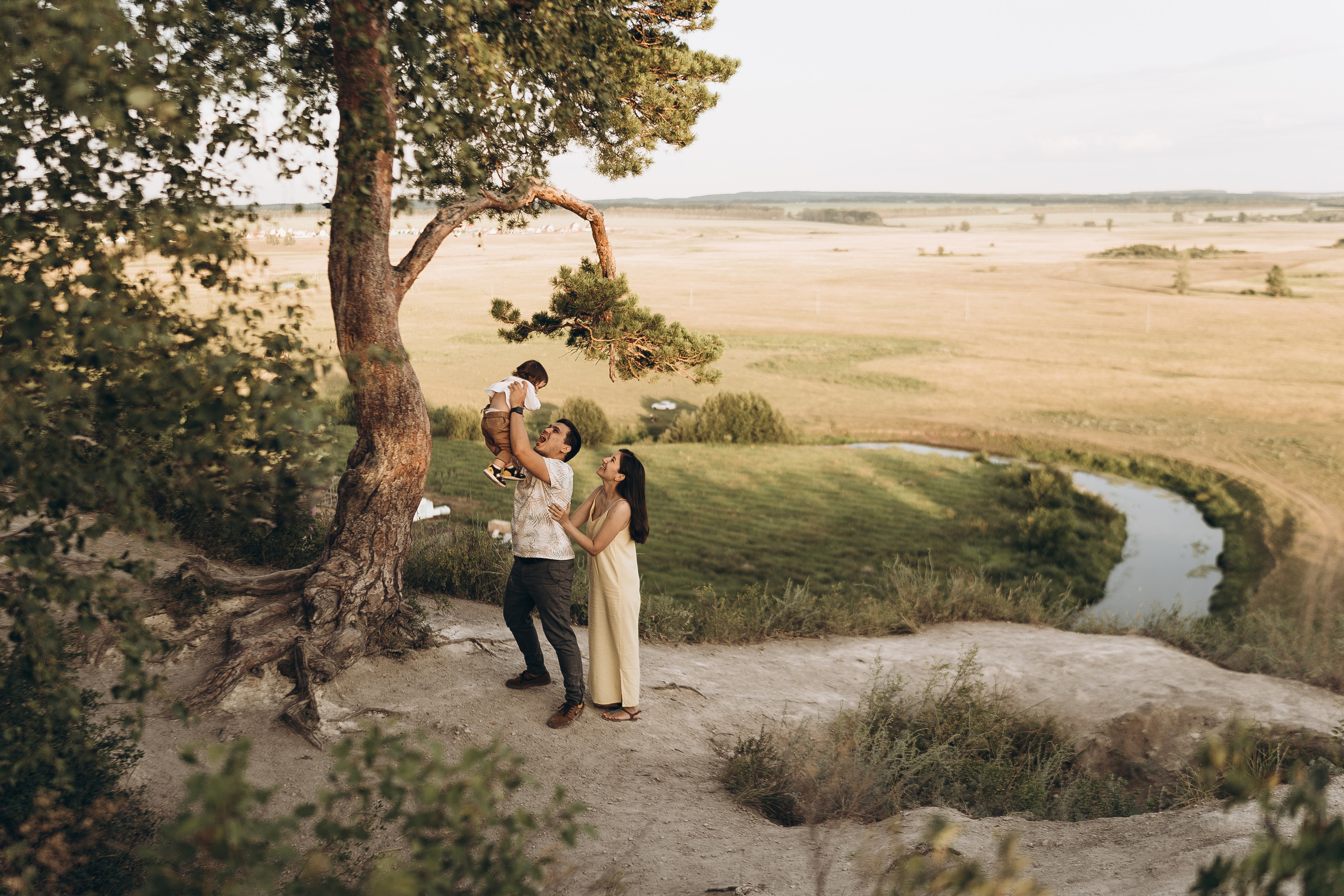 Голубое озеро: Энже, Марсель и Таир. Семейный и домашний фотограф в Уфе Ирина Гарасюта