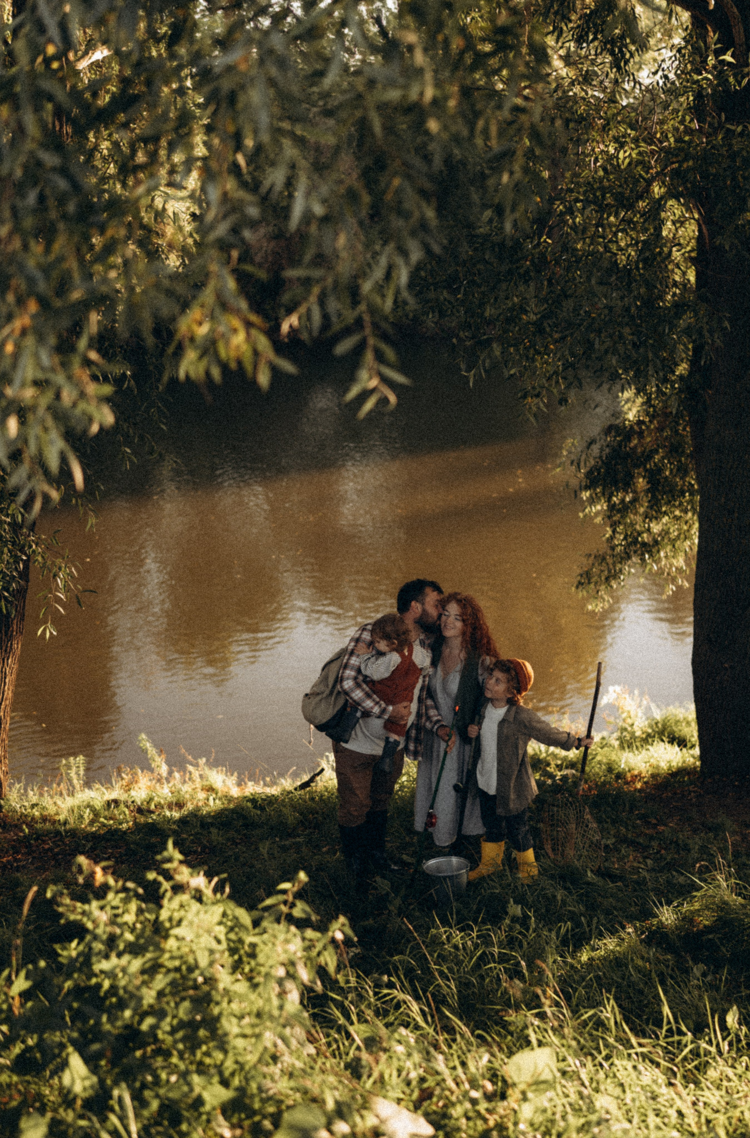 На рыбалке. Семейный и домашний фотограф в Уфе Ирина Гарасюта