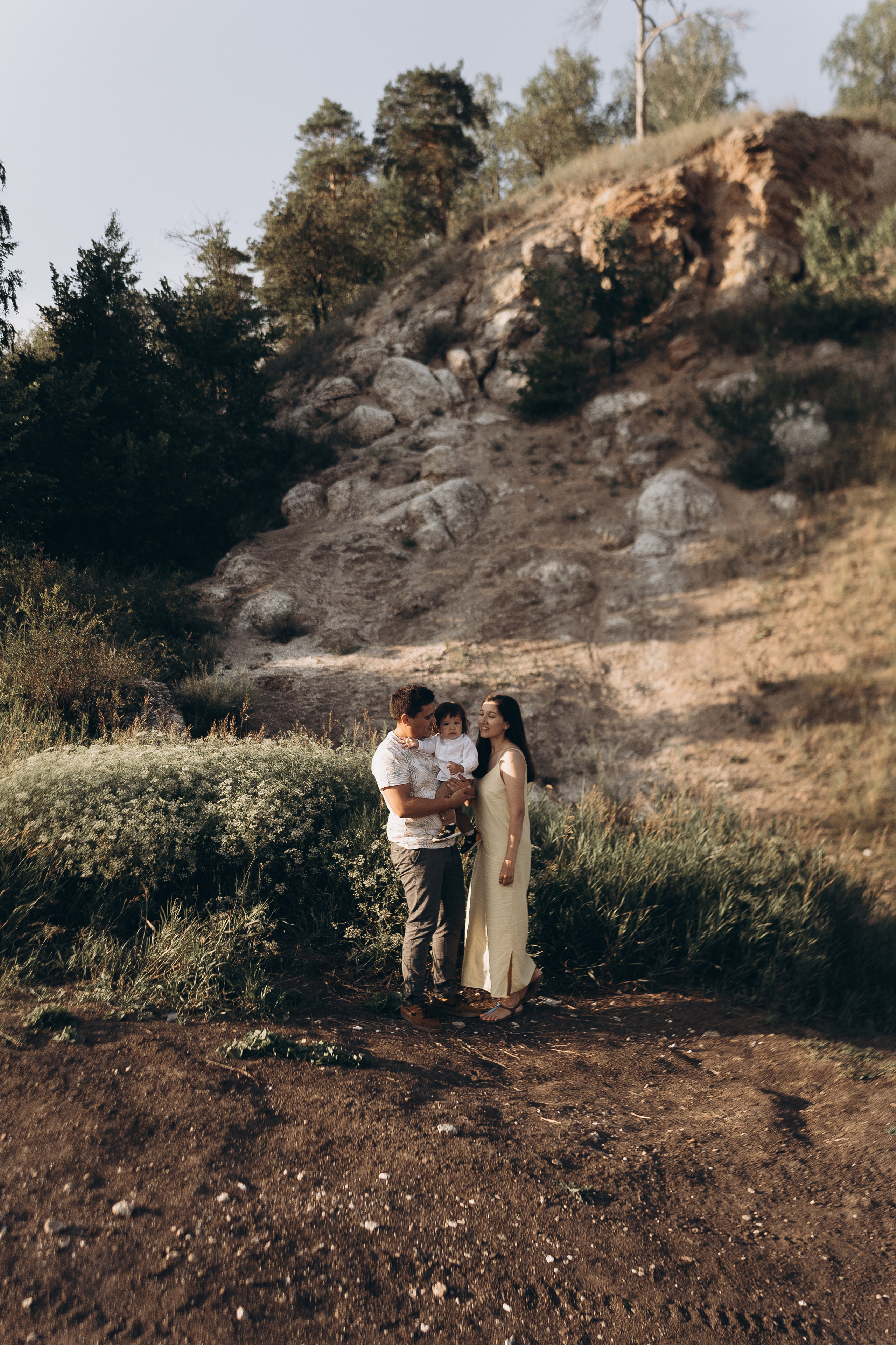 Голубое озеро: Энже, Марсель и Таир. Семейный и домашний фотограф в Уфе Ирина Гарасюта