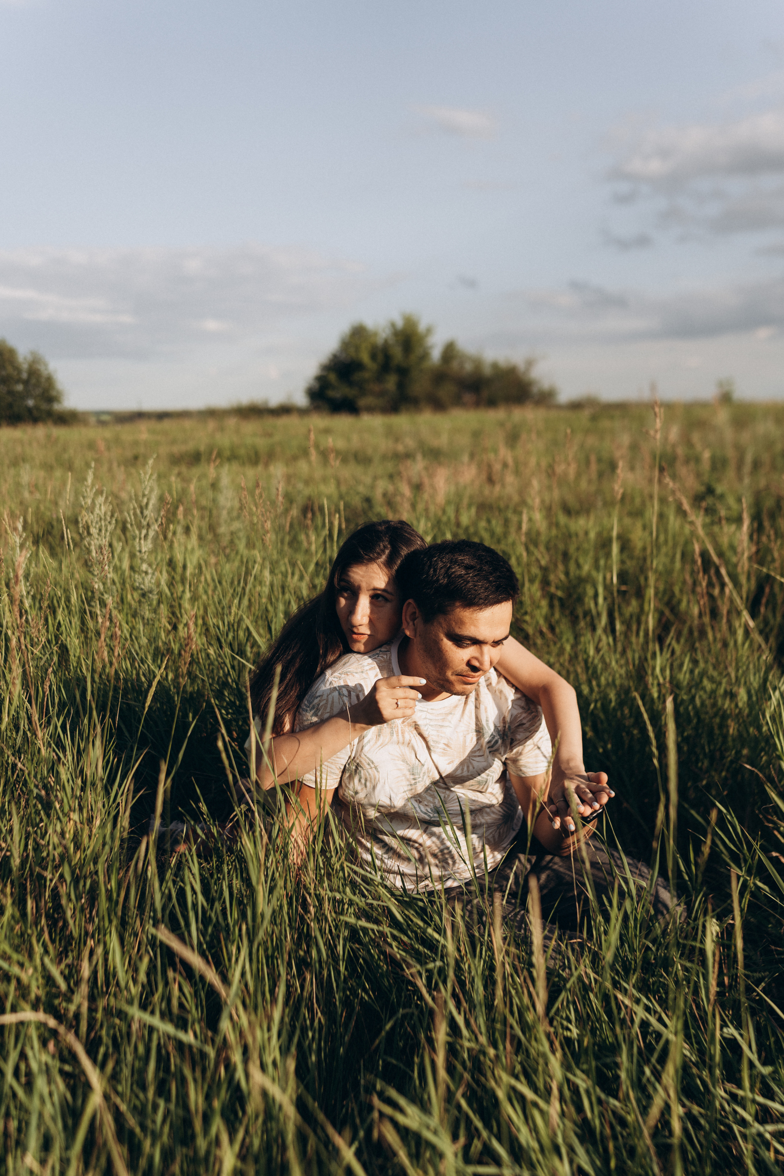 Голубое озеро: Энже, Марсель и Таир. Семейный и домашний фотограф в Уфе Ирина Гарасюта
