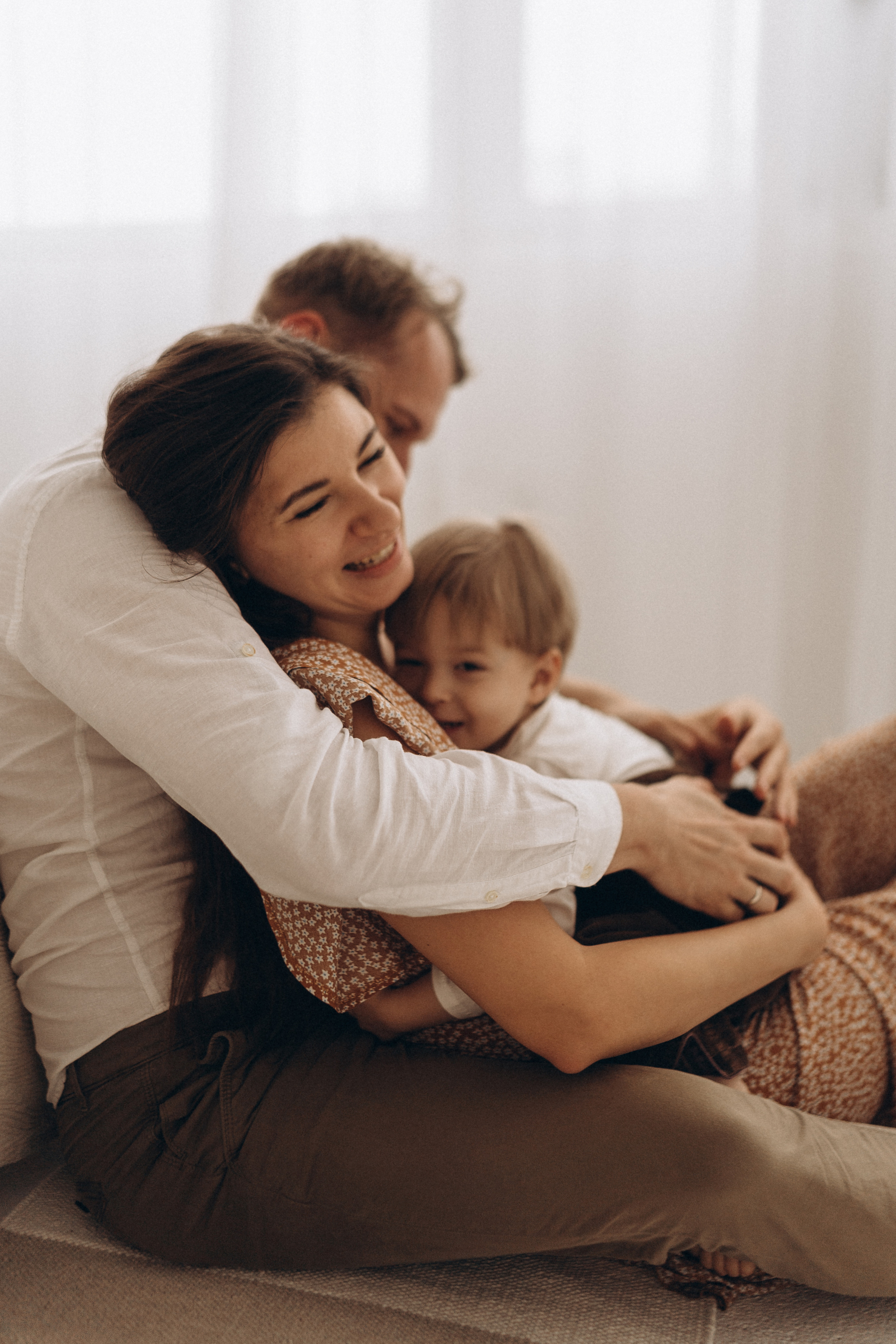 Юлия, Станислав и Костя. Семейный и домашний фотограф в Уфе Ирина Гарасюта