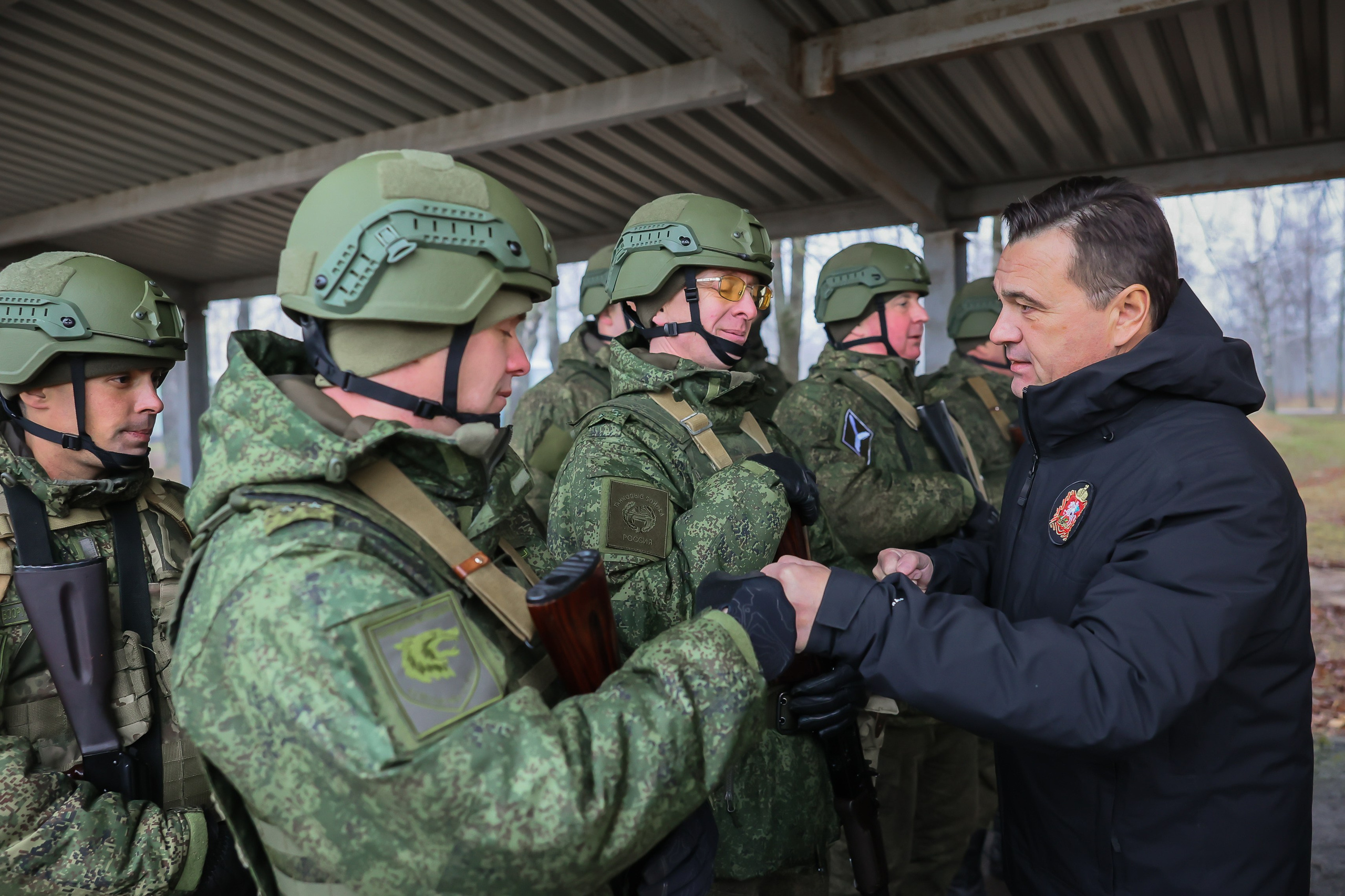 Набор в особое подразделение — полк Московской области. Моя фотография