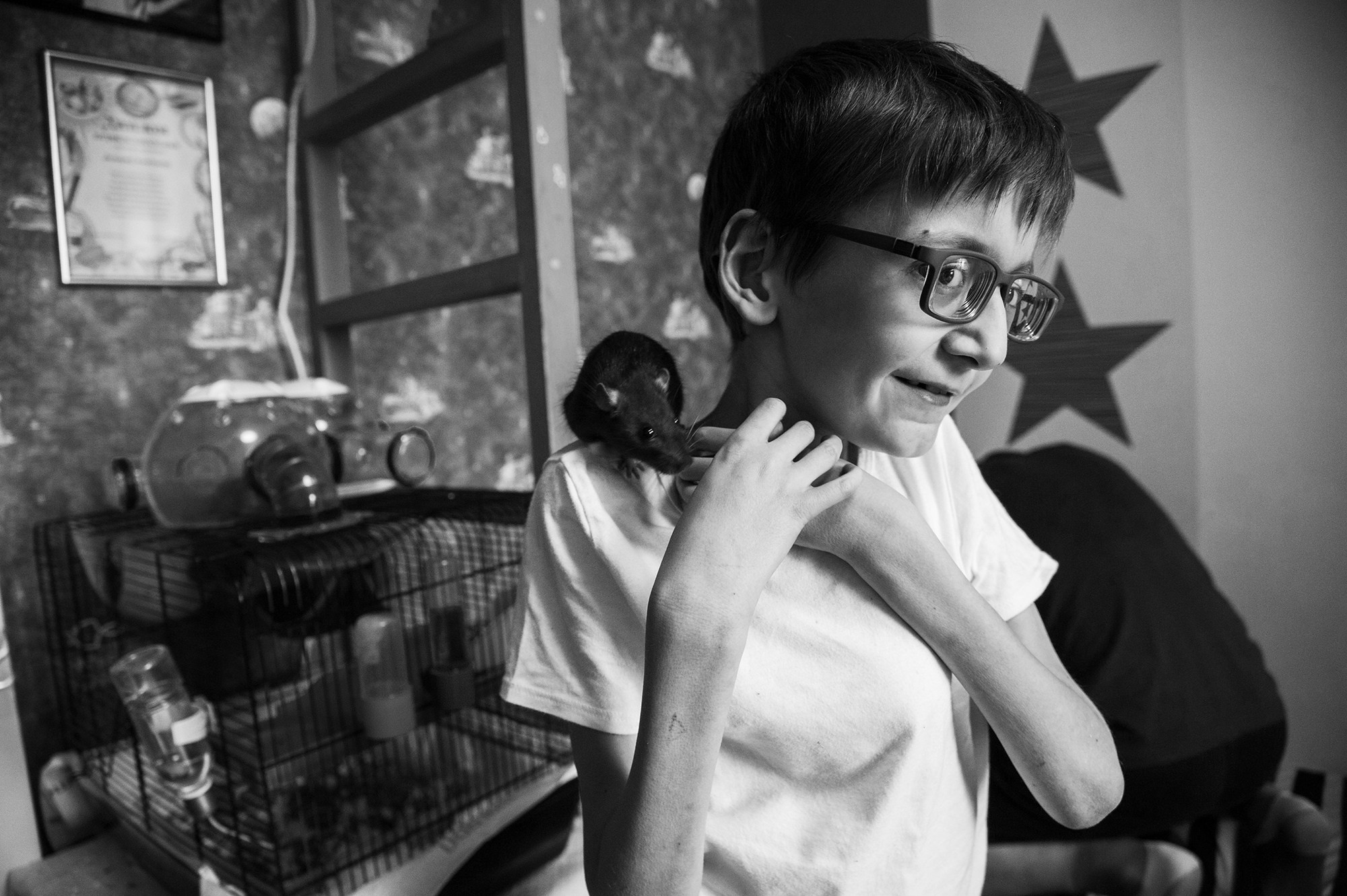 Домашняя съемка для Нади и Толи. Портретная фотография в Москве