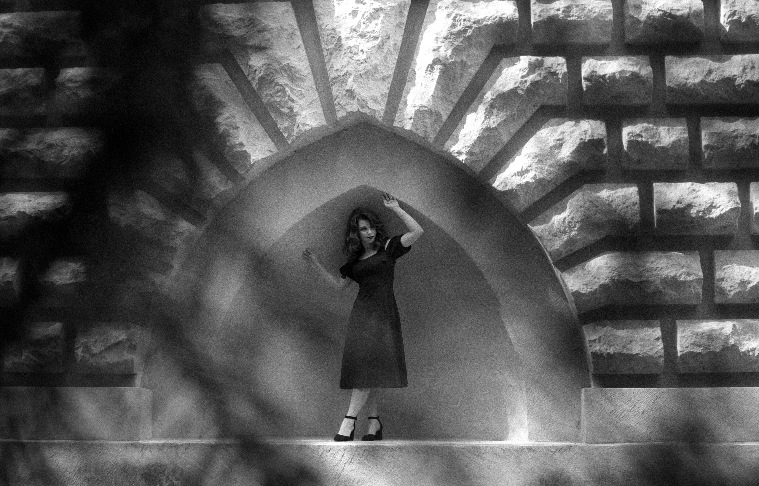 Фаина в образе «МОНРО». Пленочный фотограф на КМВ Мирнов Игорь