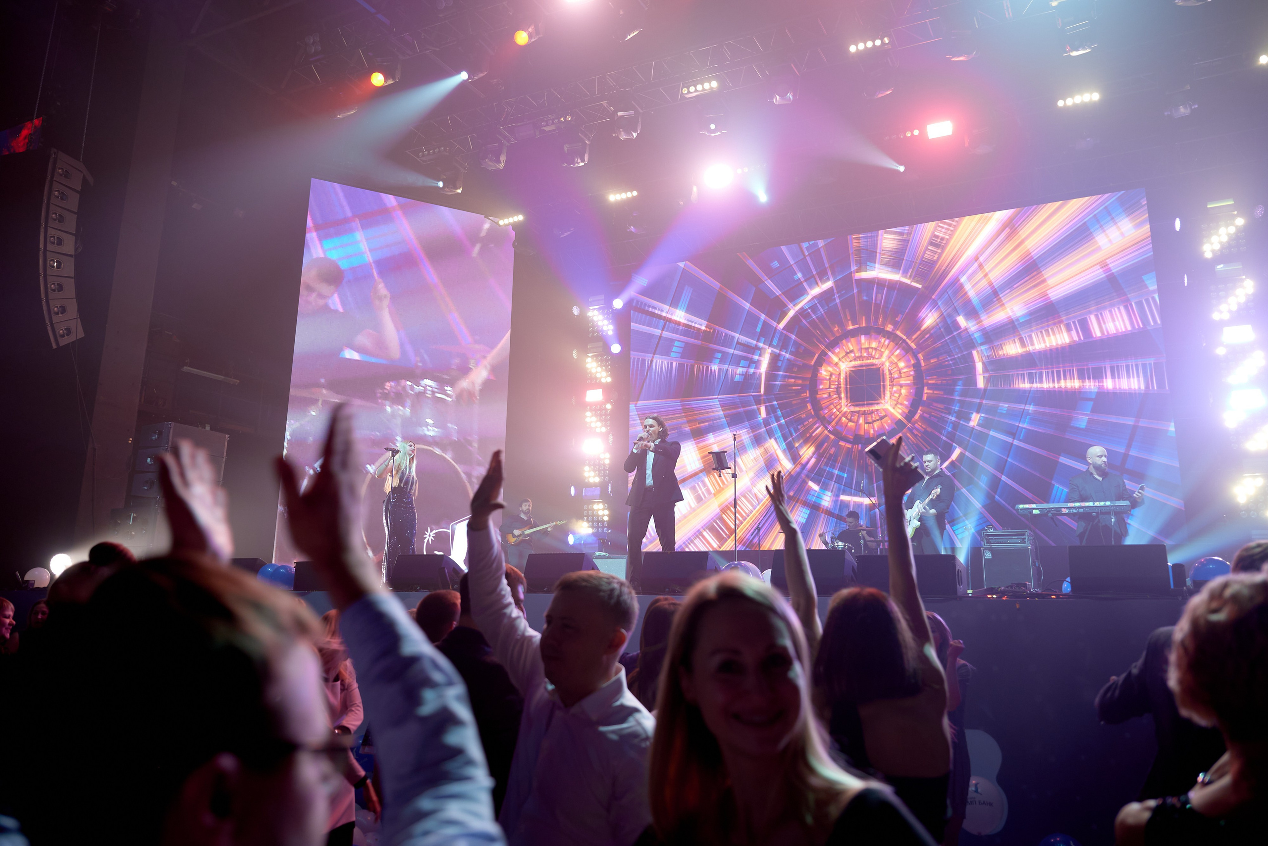 Репортажная фотосъёмка новогоднего корпоратива Банка СМП. Репортажный фотограф в Москве, Сергей Торунов