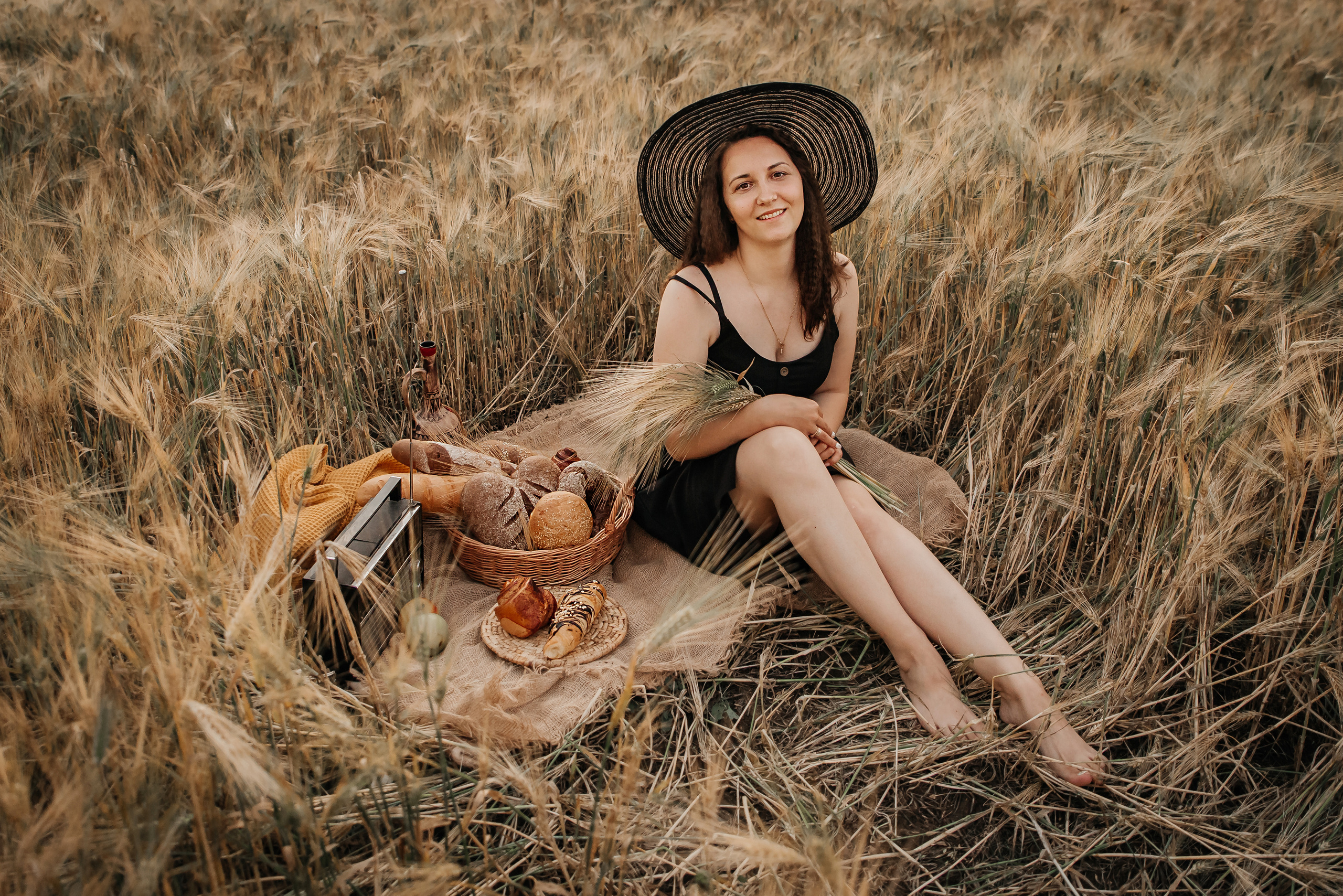 Хлебные поля. Фотограф в Феодосии Наталья Булгакова