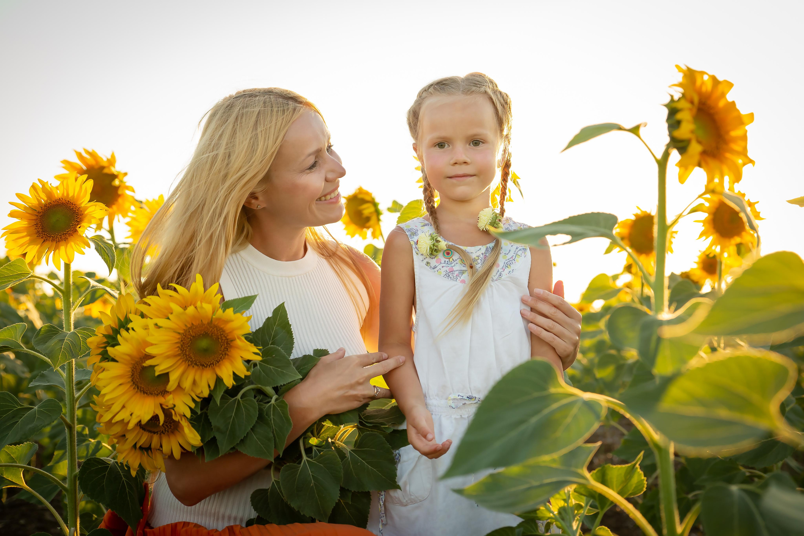 Фотосессия в цветущих полях. Фотограф в Феодосии Наталья Булгакова